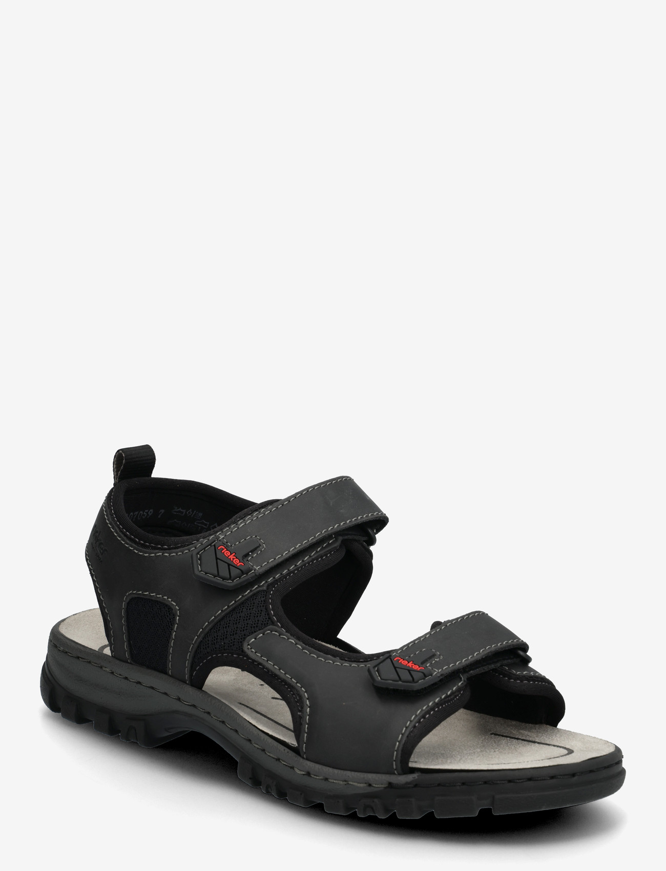Rieker - 25055-64 - sandalen & hausschuhe - black - 0