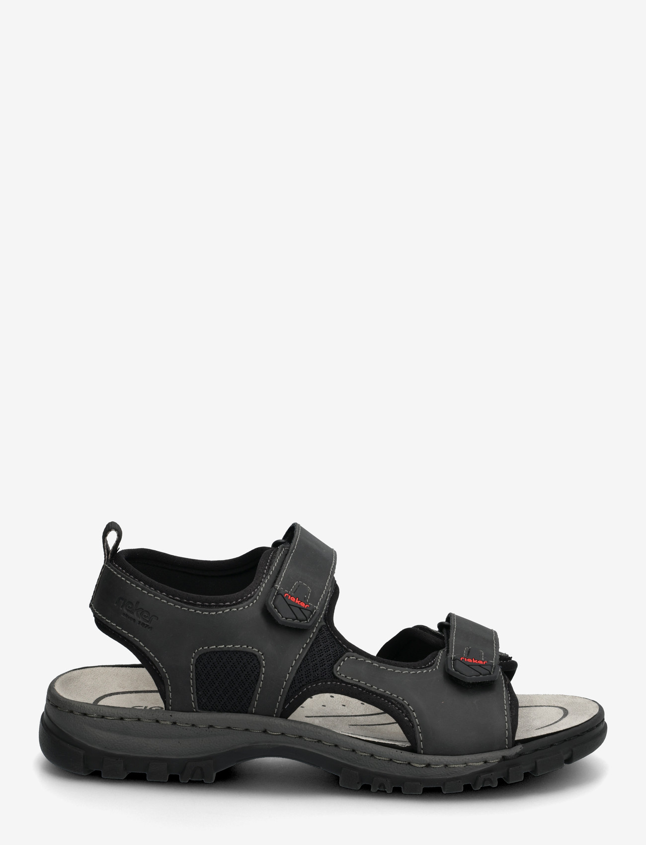 Rieker - 25055-64 - sandalen & hausschuhe - black - 1