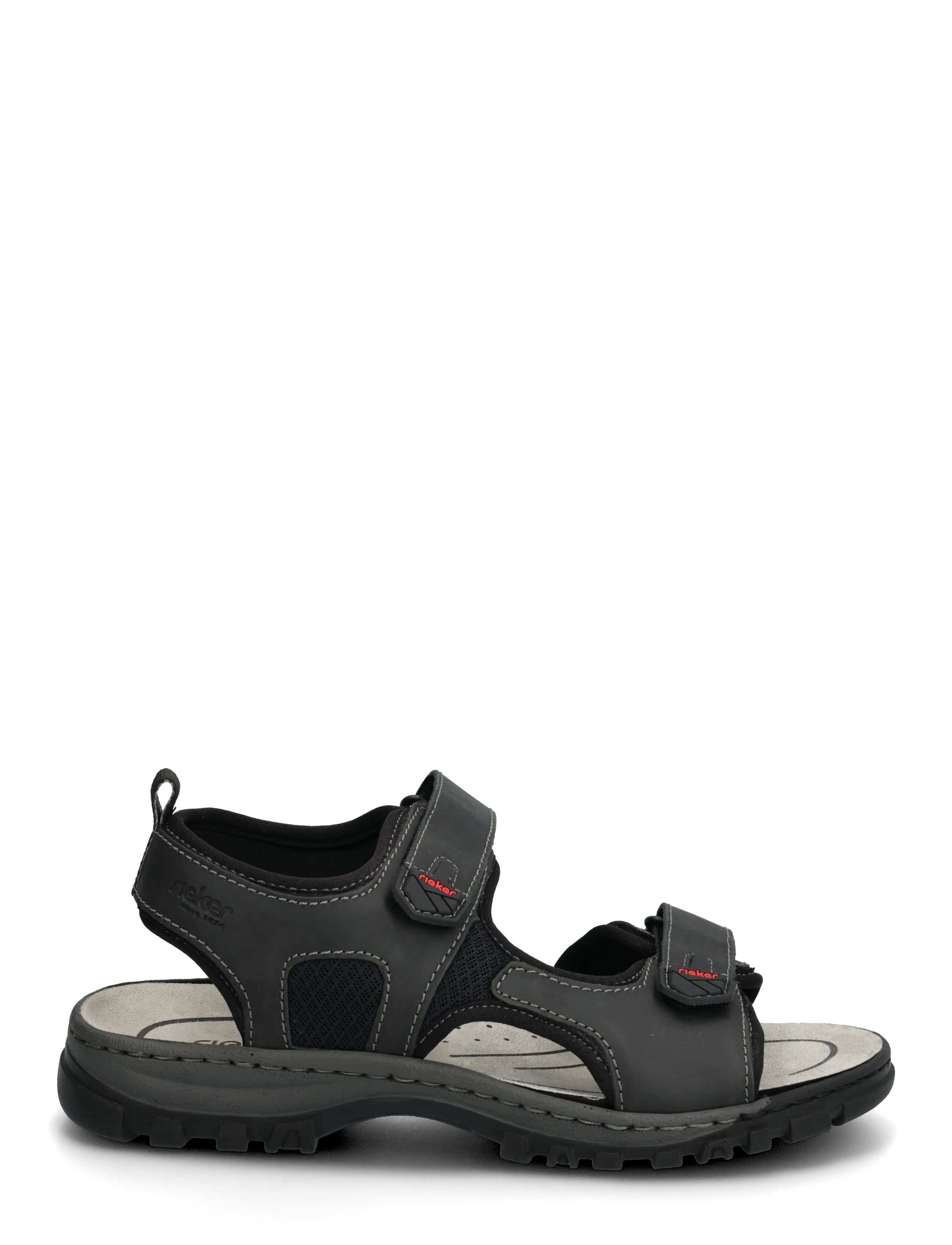 Rieker - 25055-64 - casual sandals - black - 1