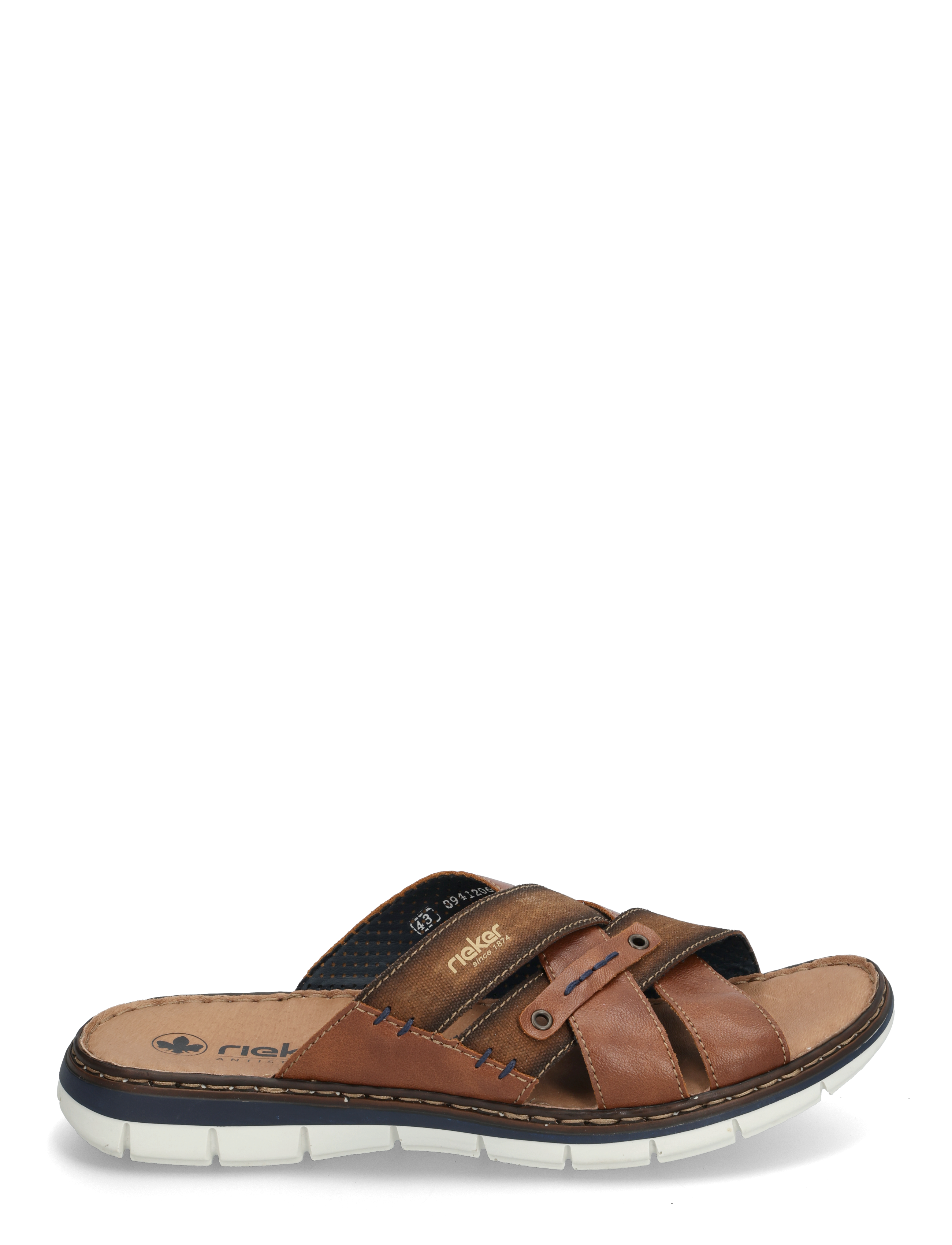 Rieker - Rieker Mens sandals 25199-22 Brown - mænd - brown - 1