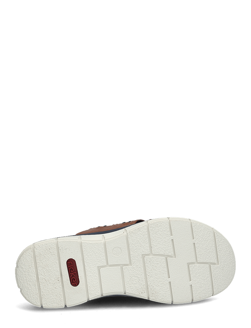 Rieker - Rieker mens sandals 25199-14 blue - sandalen - brown - 4