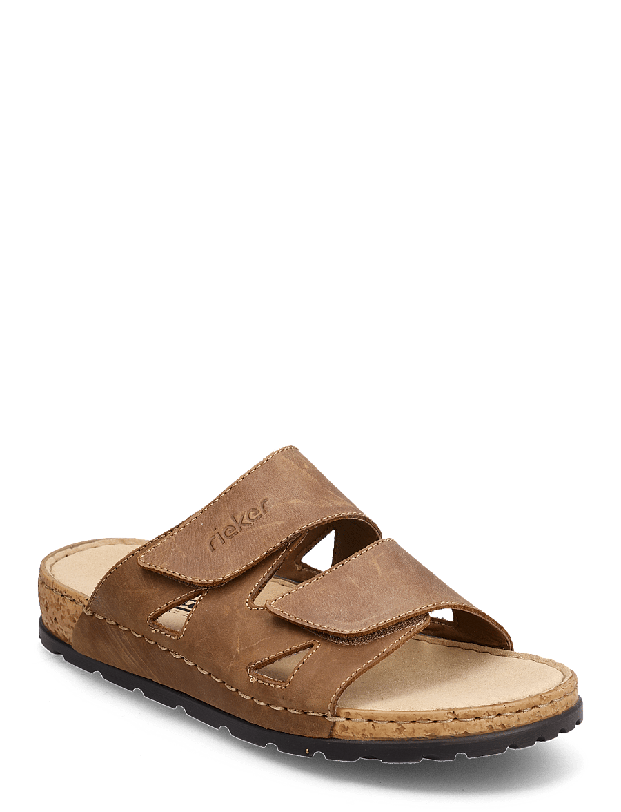Rieker - Rieker mens sandals 25691-25 brown - sandalar - brown - 0