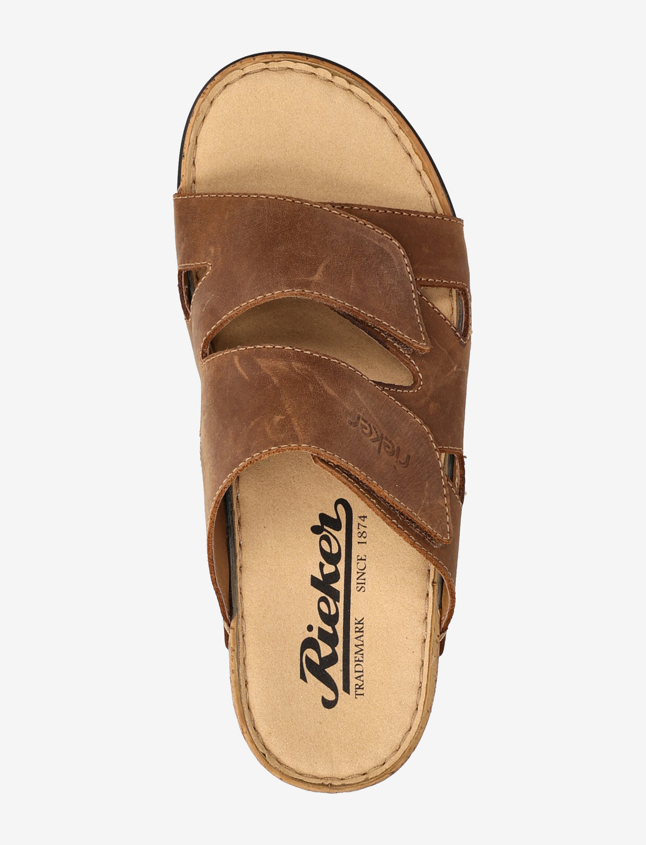 Rieker - Rieker mens sandals 25691-25 brown - mężczyźni - brown - 3