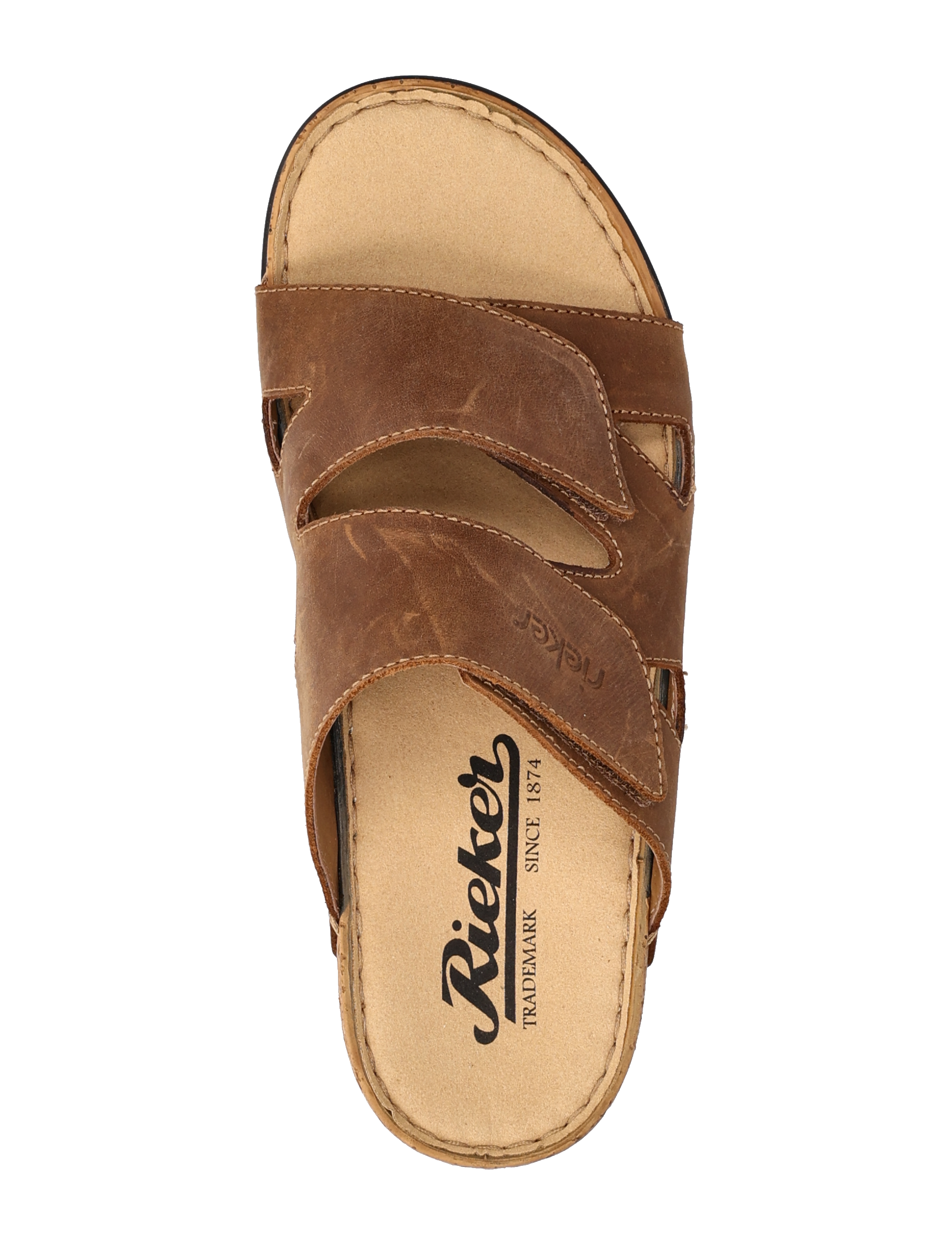 Rieker - Rieker mens sandals 25691-25 brown - men - brown - 3