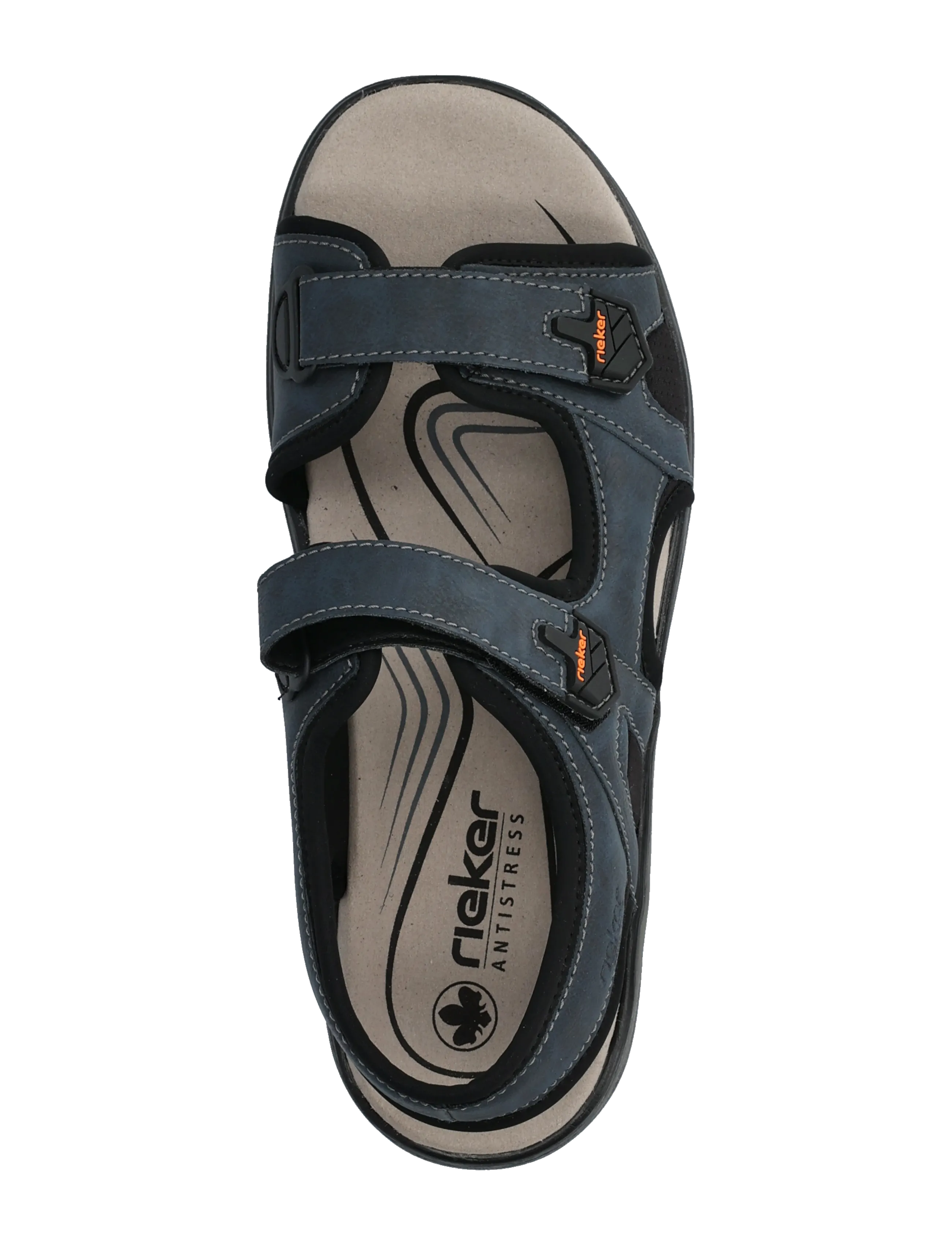 Rieker - 26455-14 - sandaler & tofflor - blue - 3