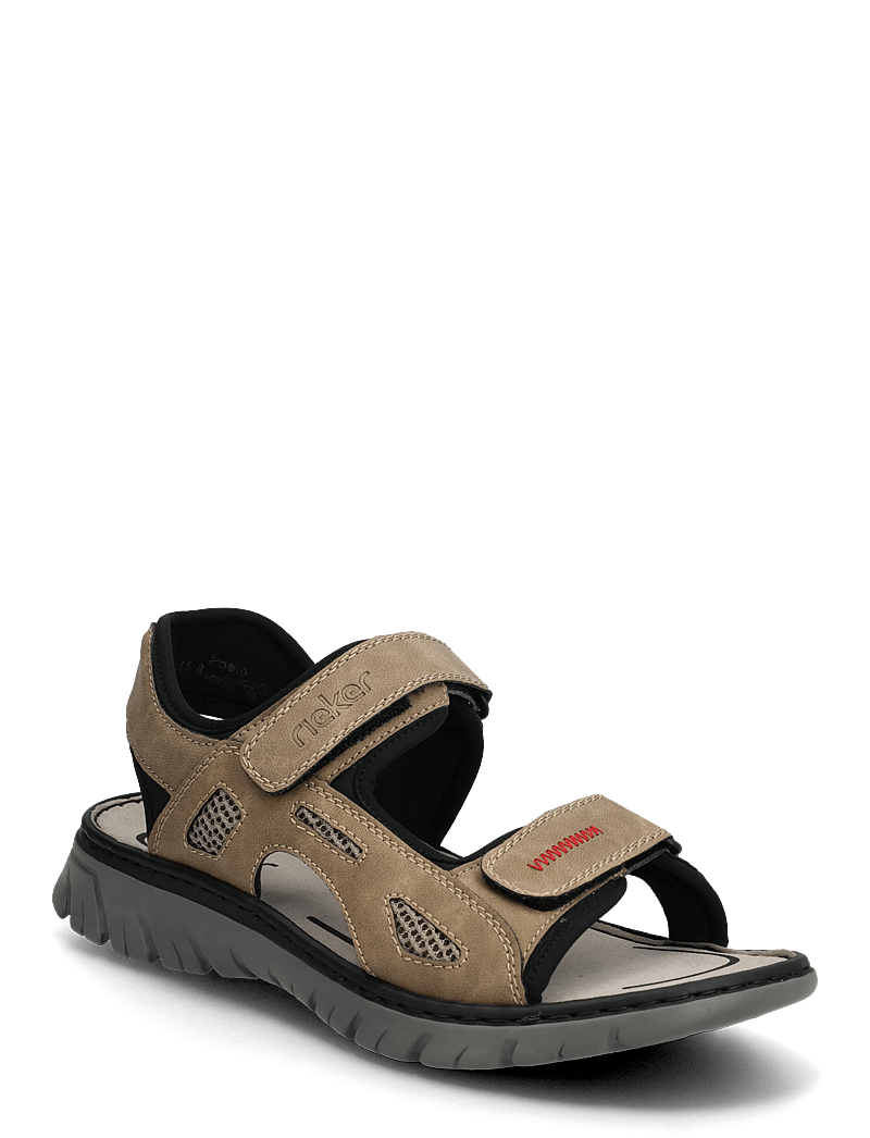 Rieker - 26761-65 - sandalen & hausschuhe - beige - 0