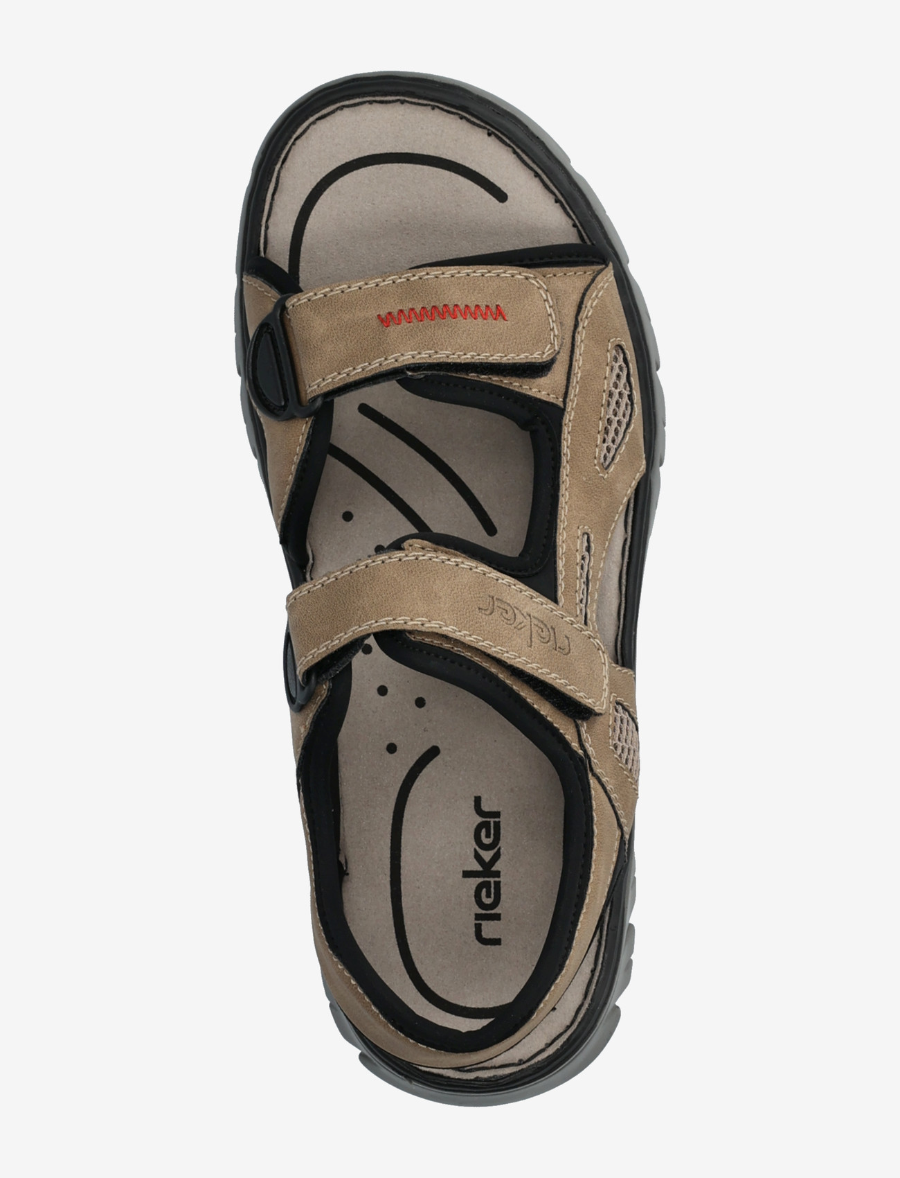 Rieker - 26761-65 - sandalen & hausschuhe - beige - 3