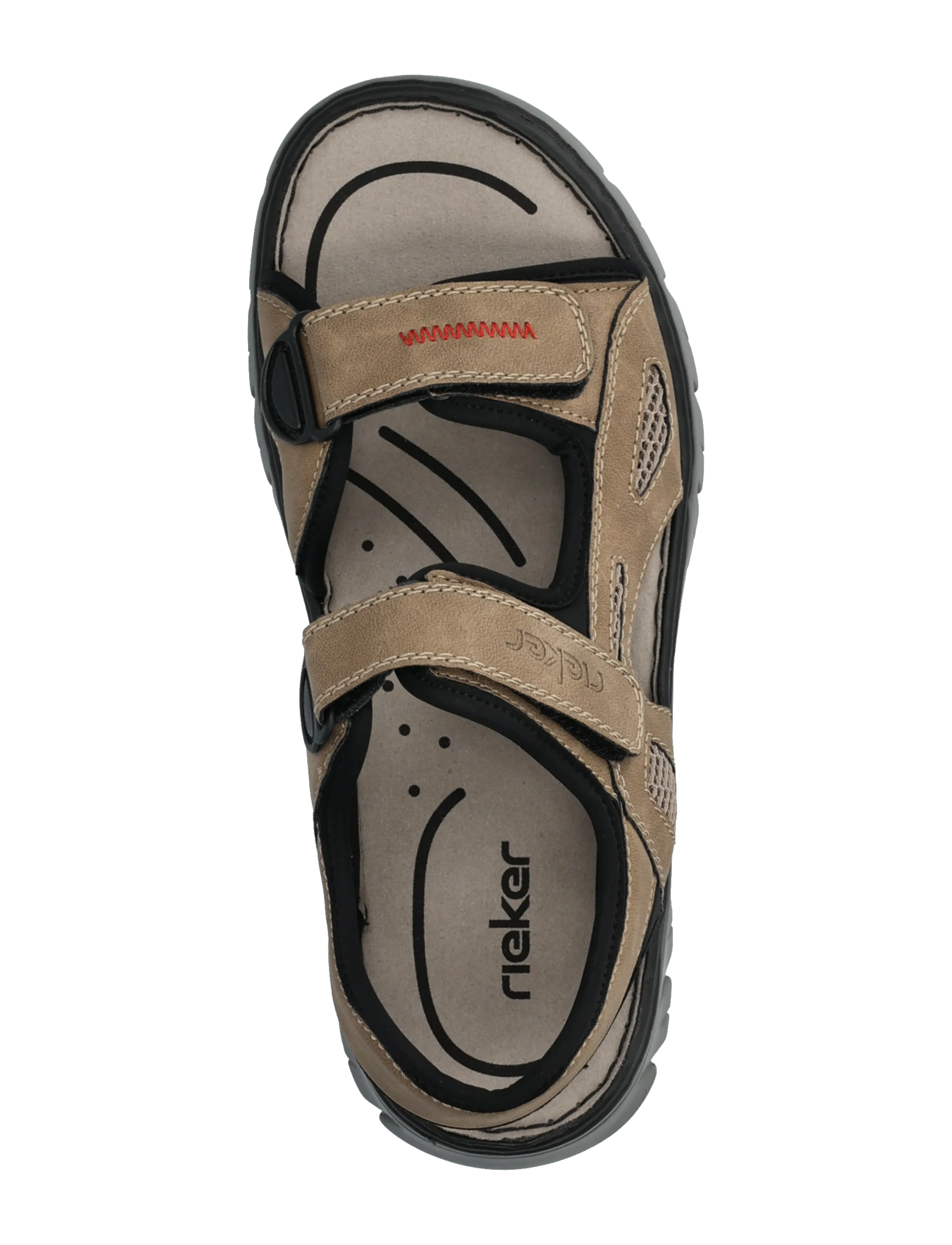 Rieker - 26761-65 - sandaalid ja sussid - beige - 3