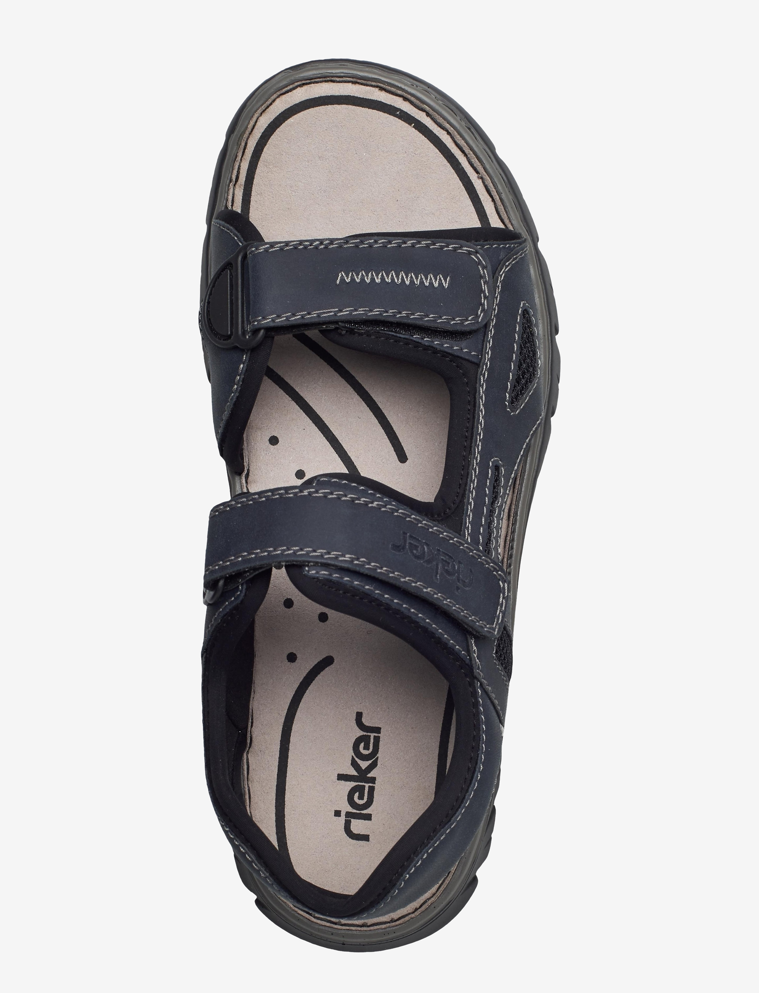 Rieker - 26761-65 - sandaler & tøfler - blue - 3