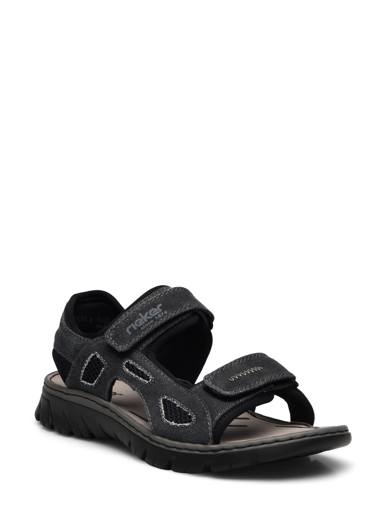 Rieker 26763-45 - Sommersko - GREY / black