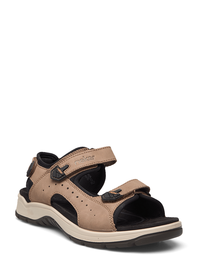 Rieker - Rieker mens sandals 26951-25 brown - sandaalid - brown - 0