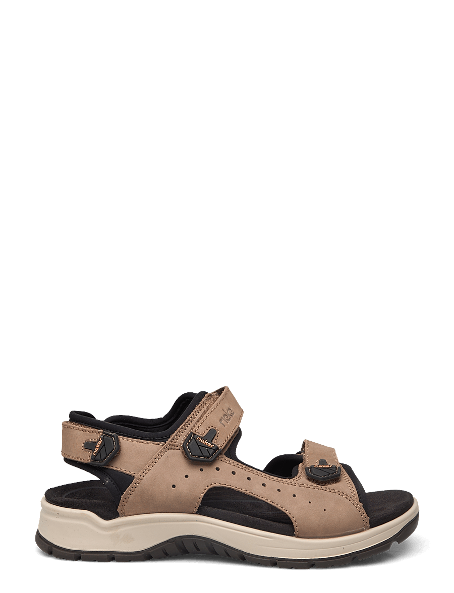 Rieker - Rieker mens sandals 26951-25 brown - urlaubsfavoriten - brown - 1