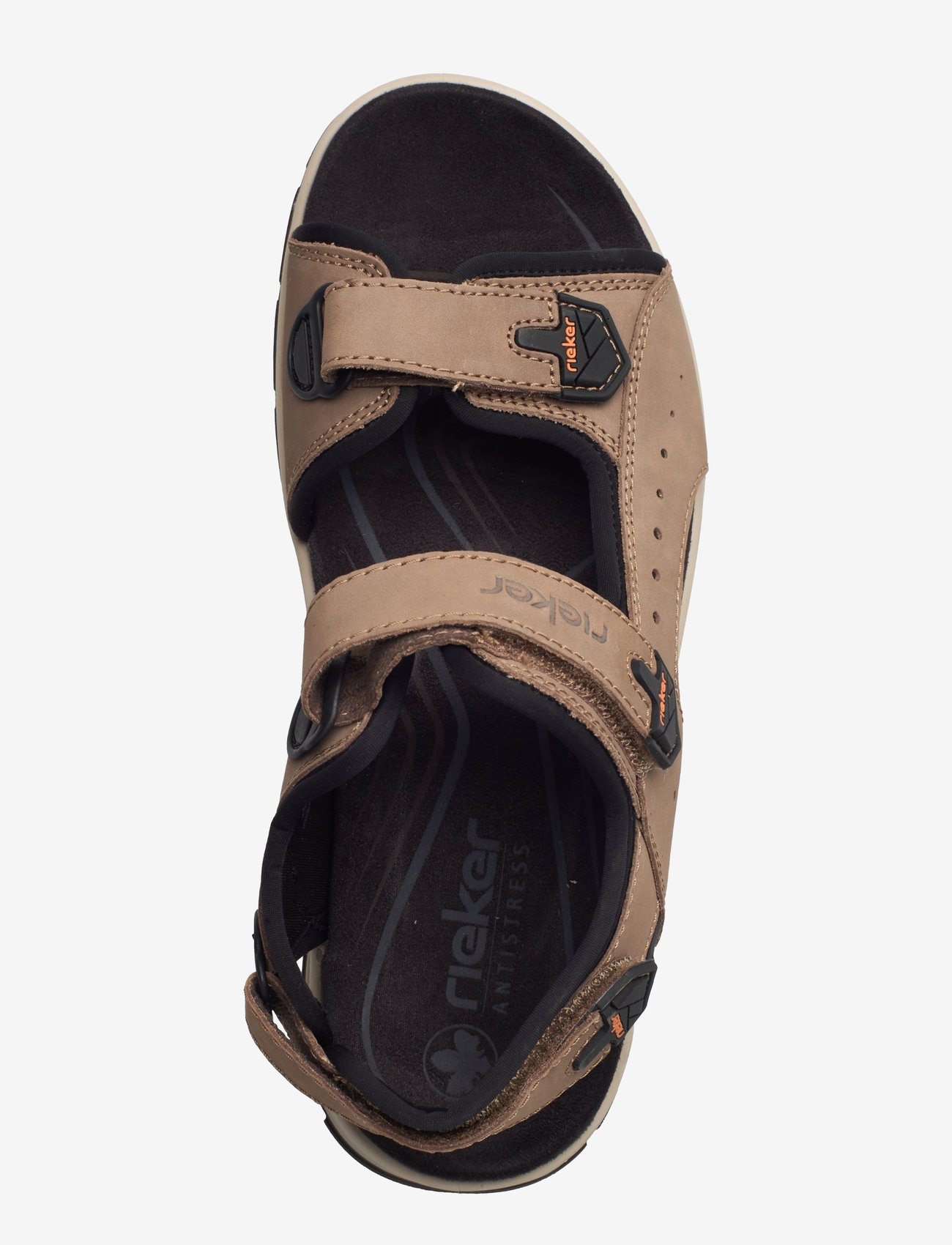Rieker - Rieker mens sandals 26951-25 brown - sandaalit - brown - 3