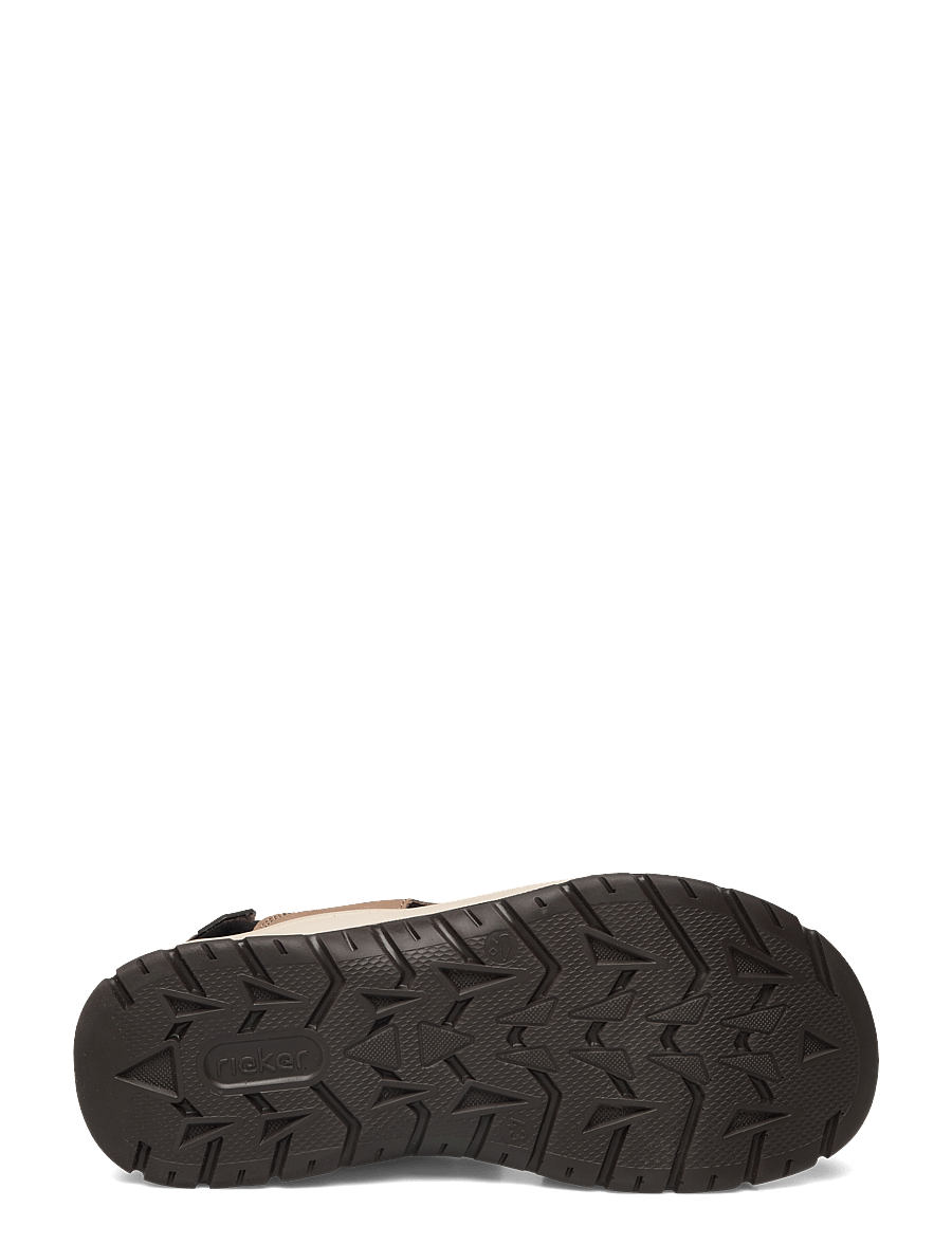 Rieker - Rieker mens sandals 26951-25 brown - urlaubsfavoriten - brown - 4