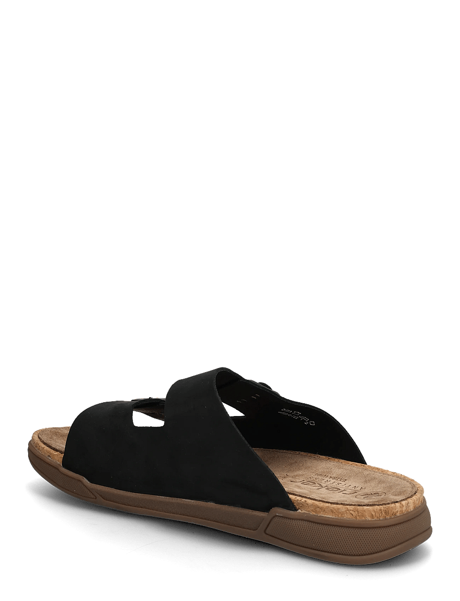 Rieker - Rieker Mens sandals 27090-22 Brown - sandalen - black - 2