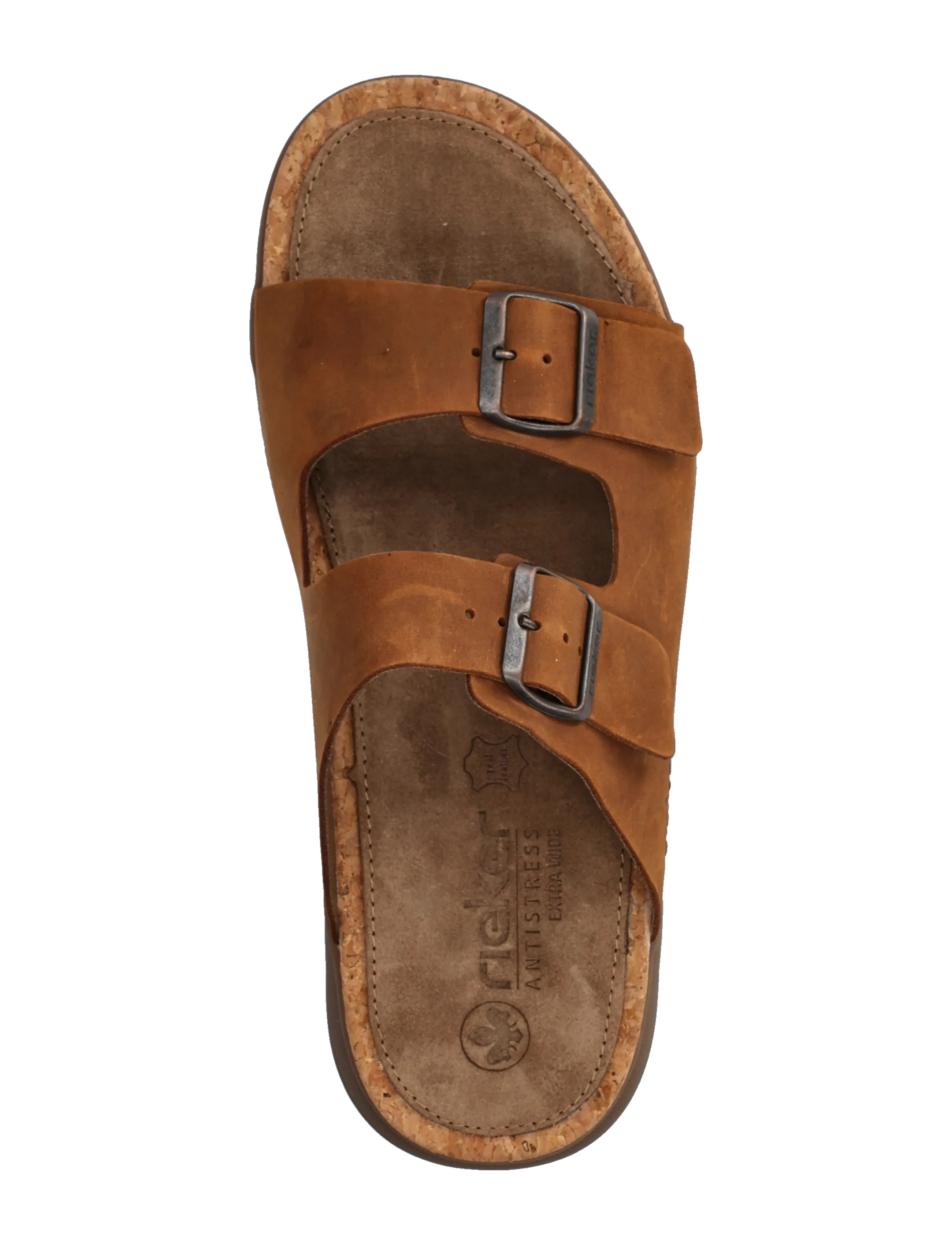 Rieker - Rieker Mens sandals 27090-22 Brown - sandalen - brown - 3