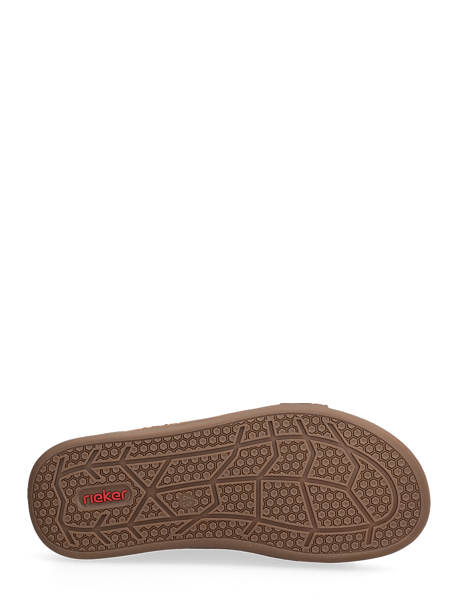 Rieker - Rieker Mens sandals 27090-22 Brown - sandaler - brown - 4