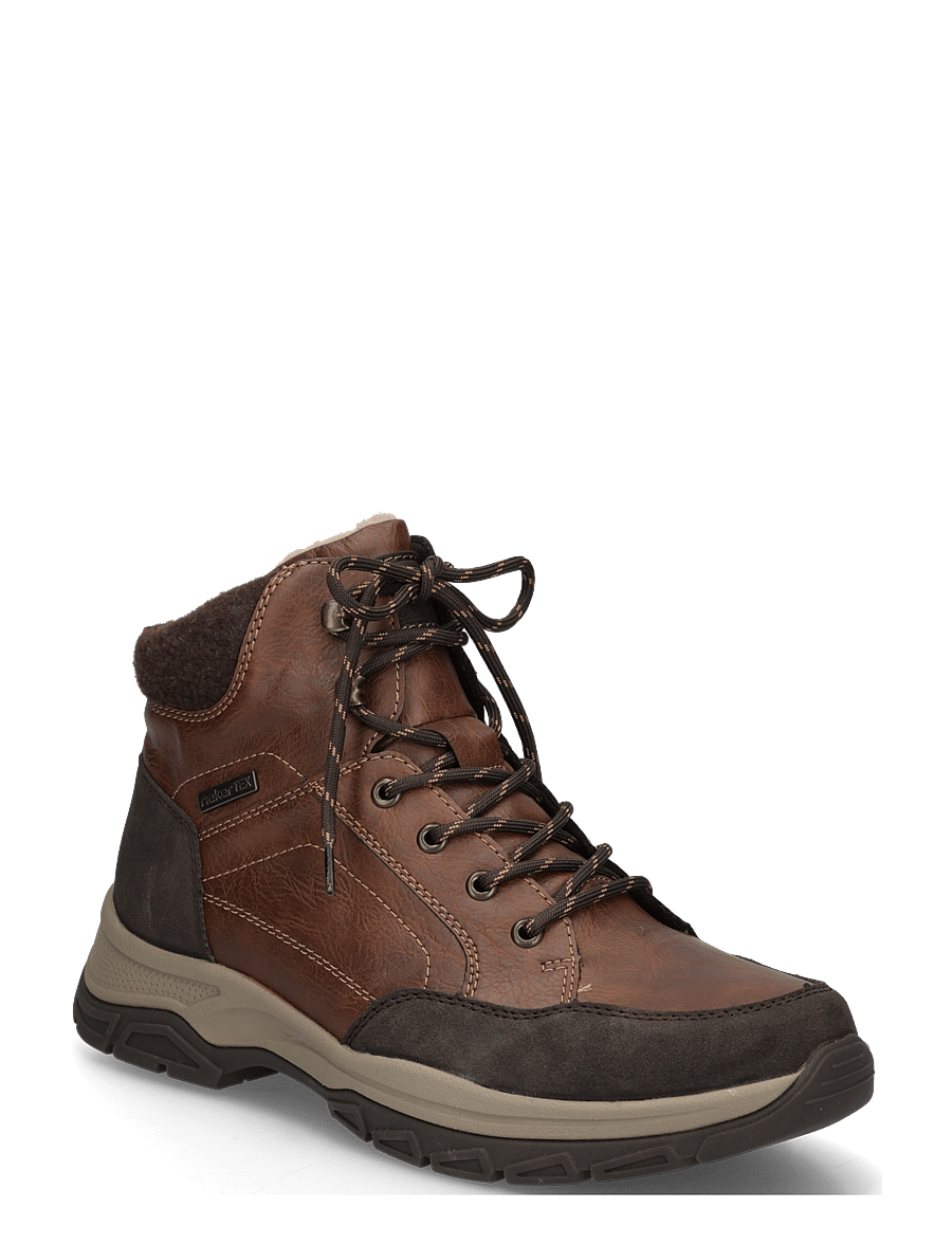 Rieker - 30212-24 - kängor med snörning - brown - 0