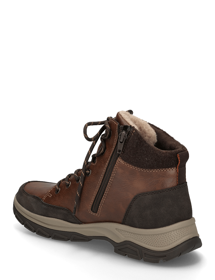 Rieker - 30212-24 - kängor med snörning - brown - 1