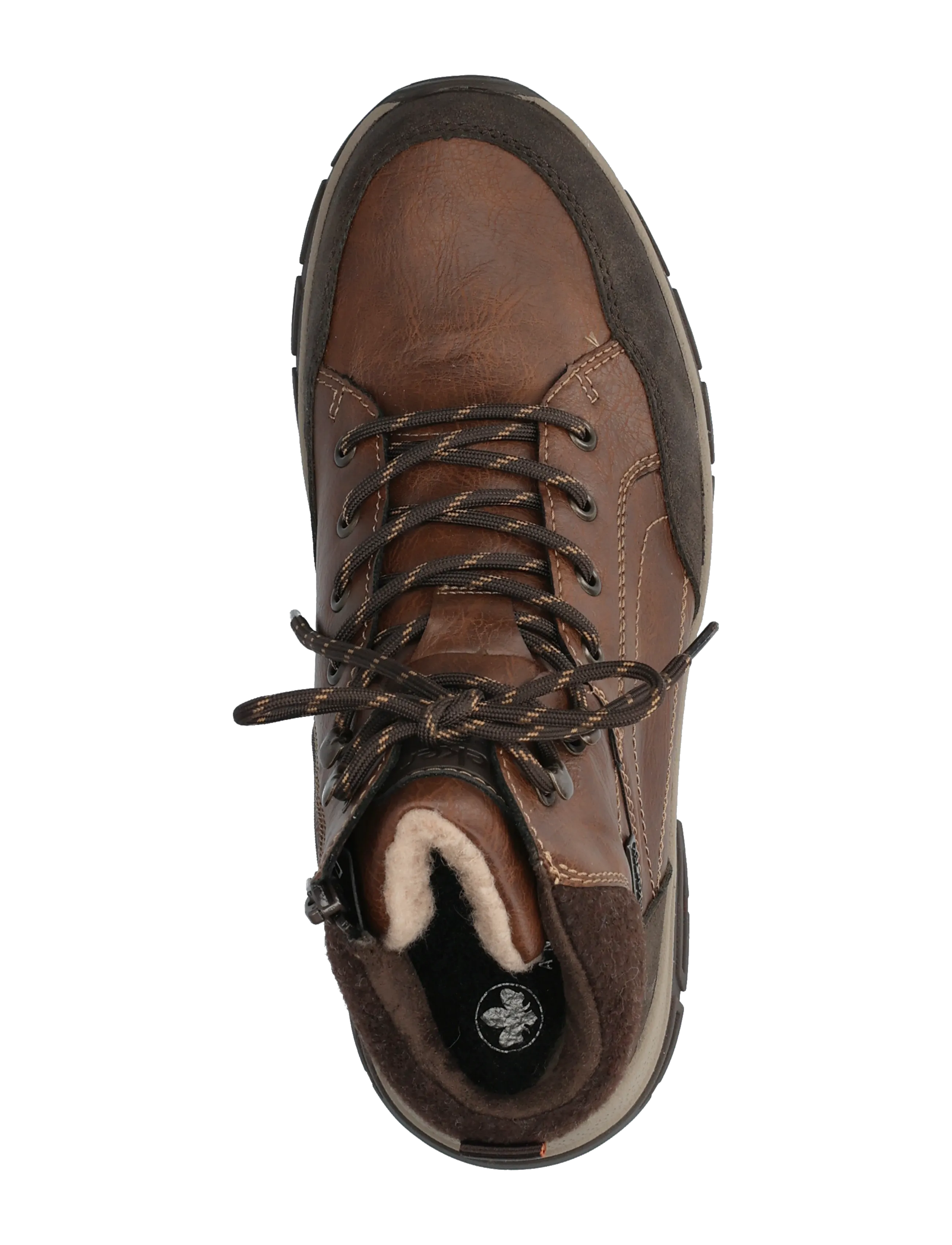 Rieker - 30212-24 - kängor med snörning - brown - 3