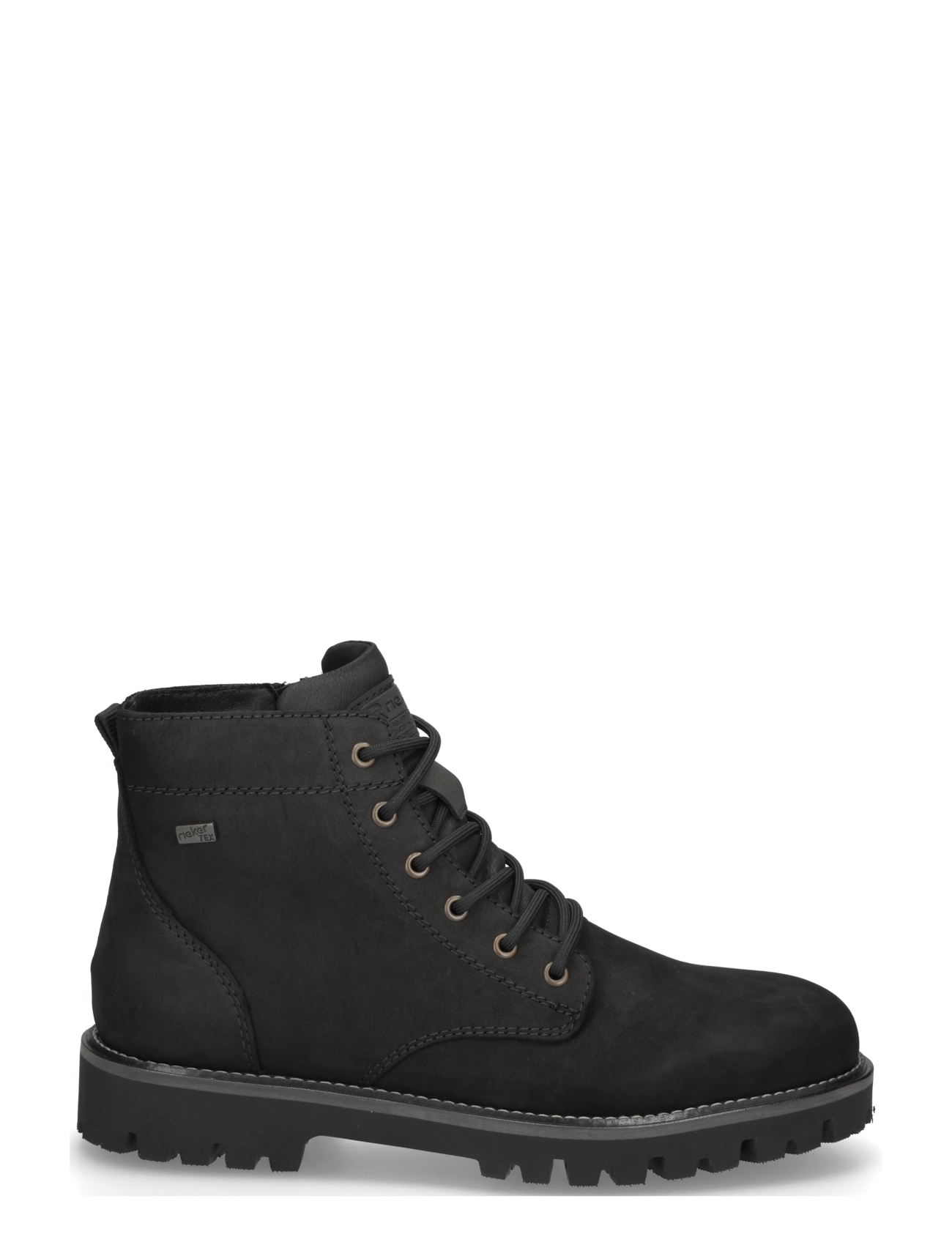 Rieker - 30424-00 - kängor med snörning - black - 2