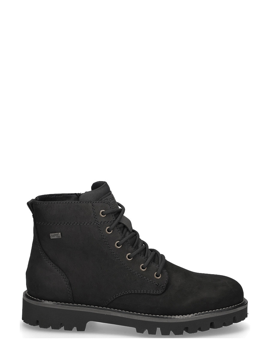 Rieker - 30424-00 - kängor med snörning - black - 2