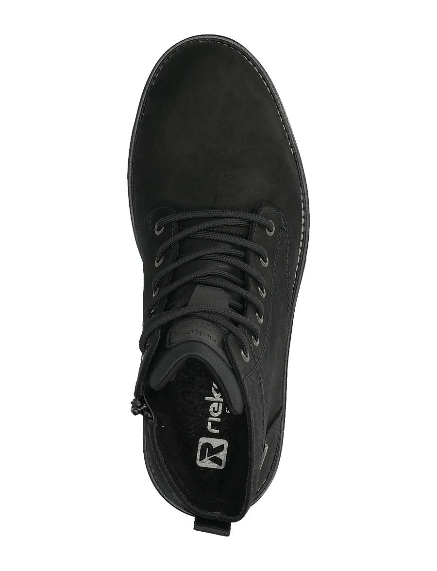 Rieker - 30424-00 - schnürstiefel - black - 3
