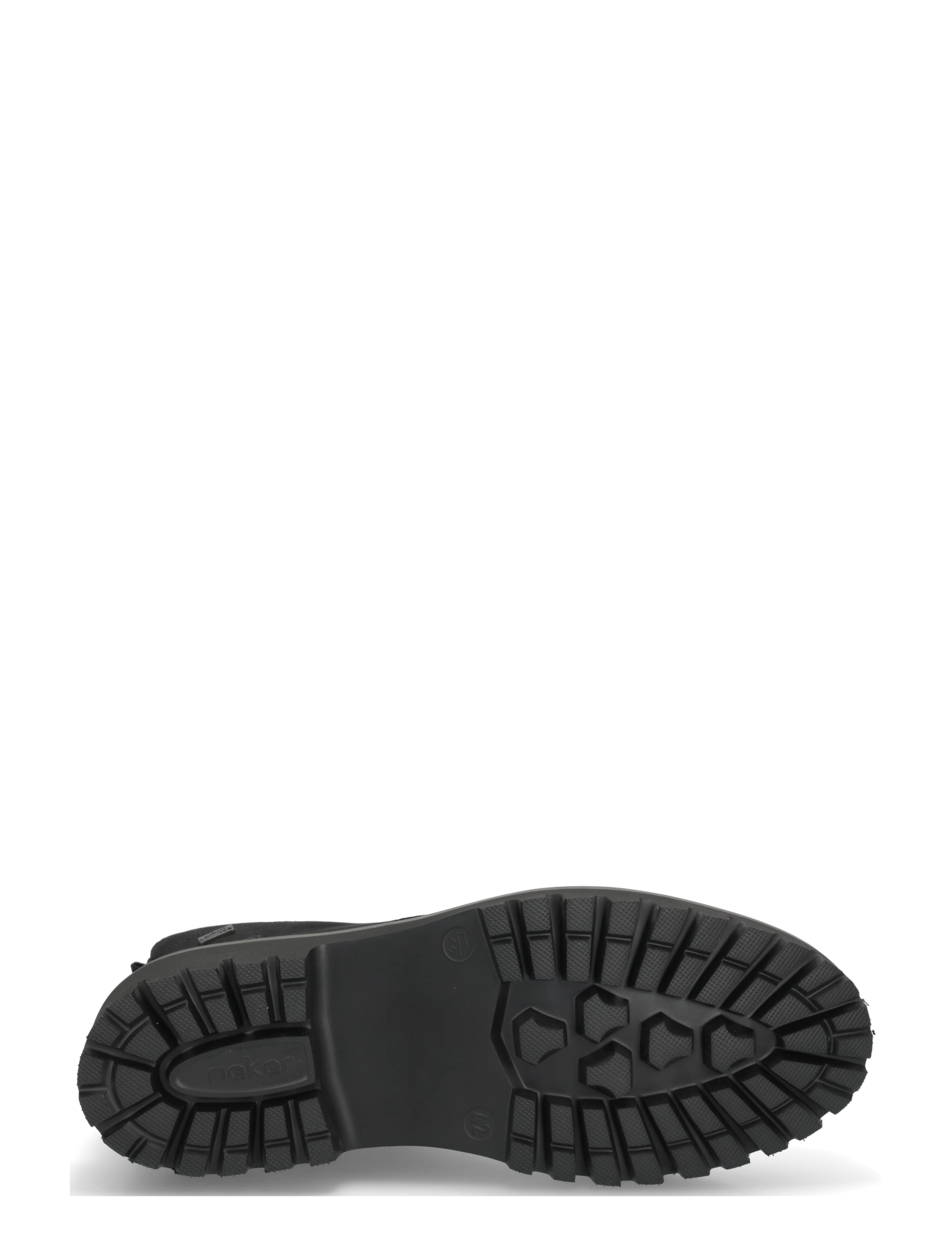 Rieker - 30424-00 - kängor med snörning - black - 4