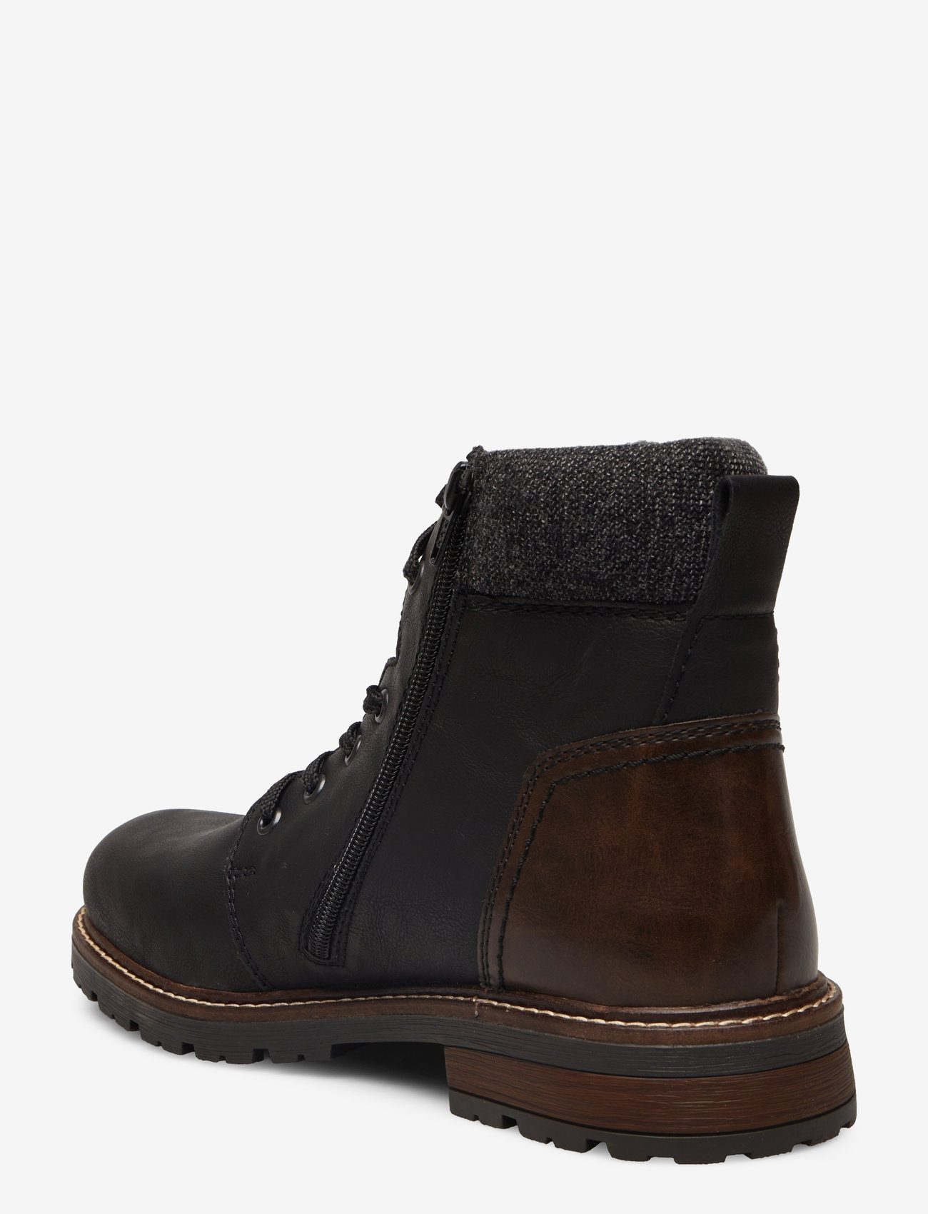 Rieker - 32031 - vinterkängor - black combination - 2