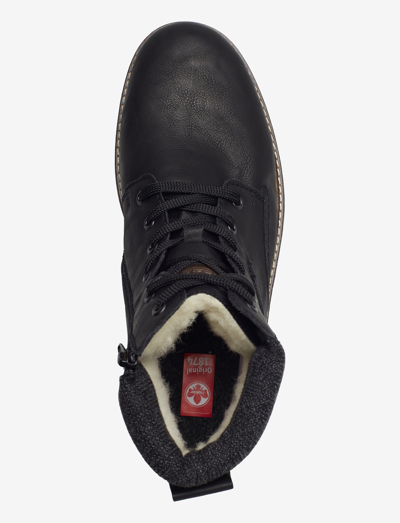 Rieker - 32031 - vinterkängor - black combination - 3