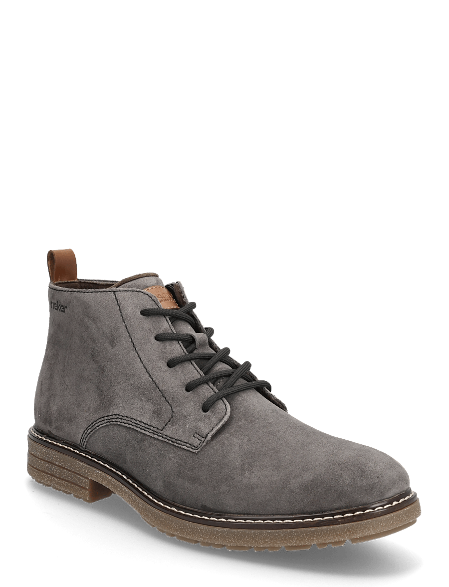 Rieker - Rieker Men's boots 33106-25 Brown - schnürboots - grey - 0