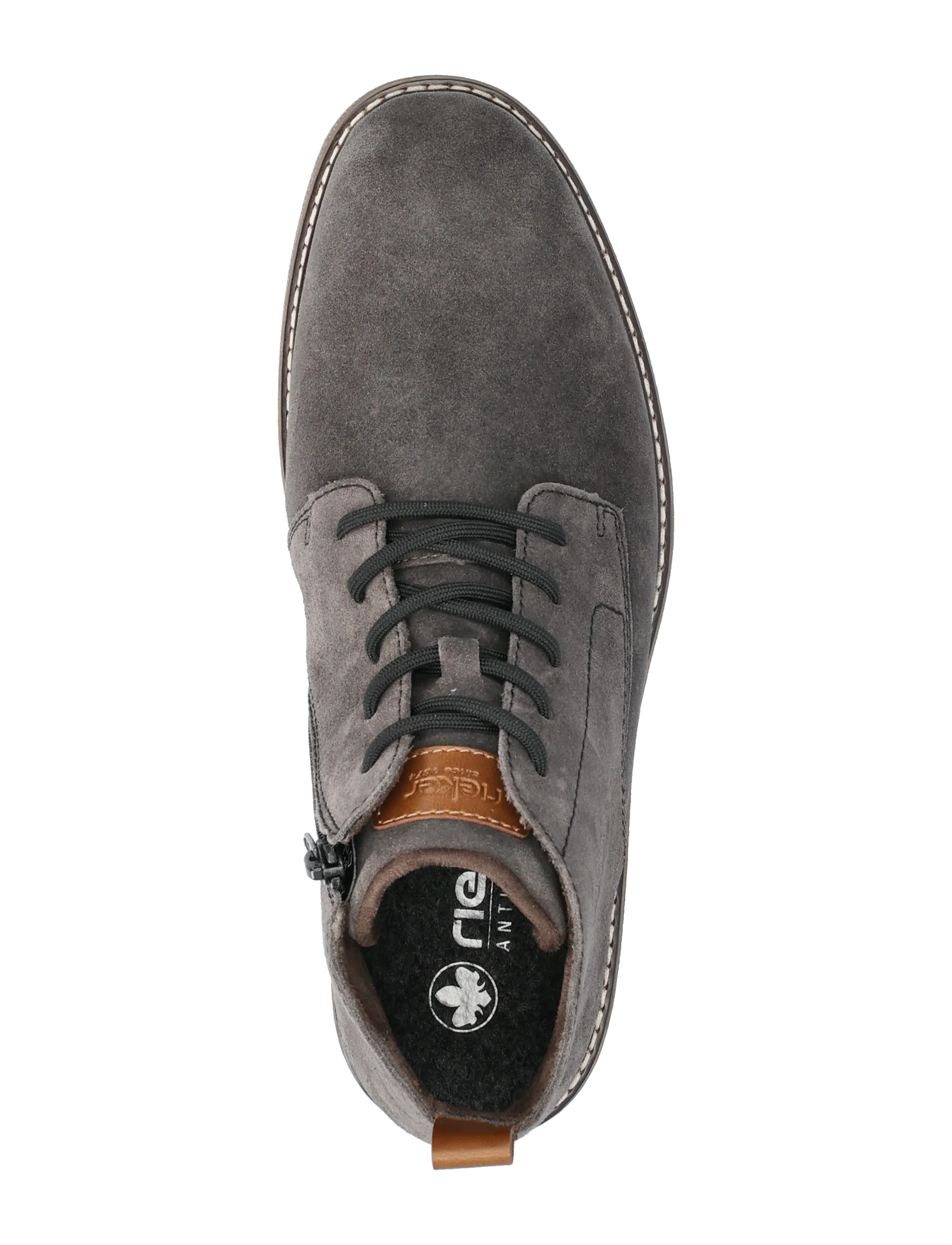 Rieker - Rieker Men's boots 33106-25 Brown - støvler med snøre - grey - 3
