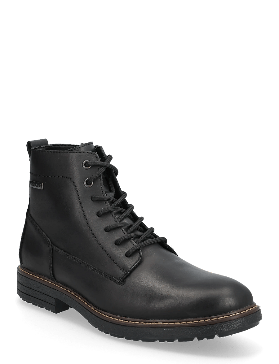 Rieker - Rieker Men's boots 33143-25 Brown - støvler med snøre - black - 0