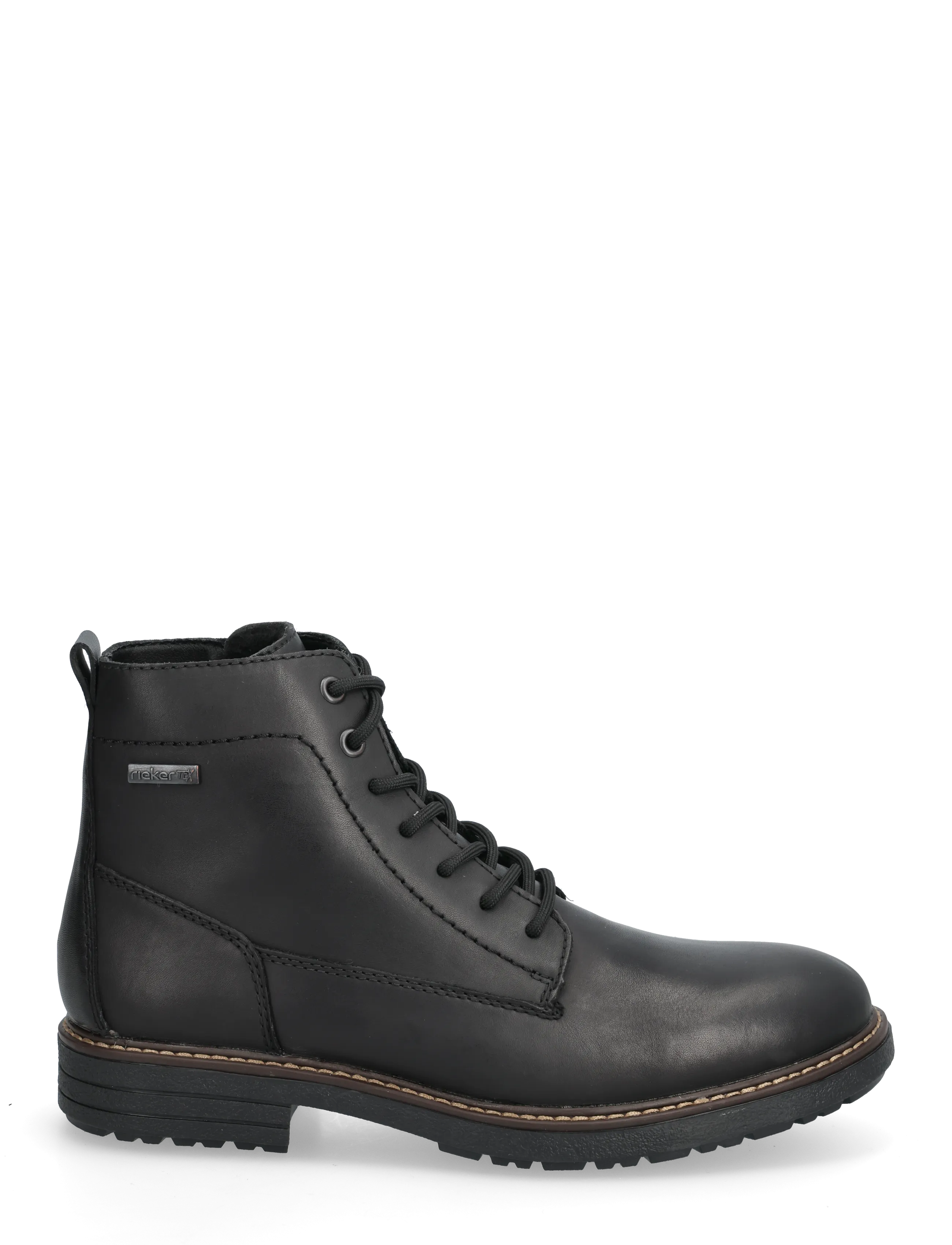 Rieker - Rieker Men's boots 33143-25 Brown - støvler med snøre - black - 1