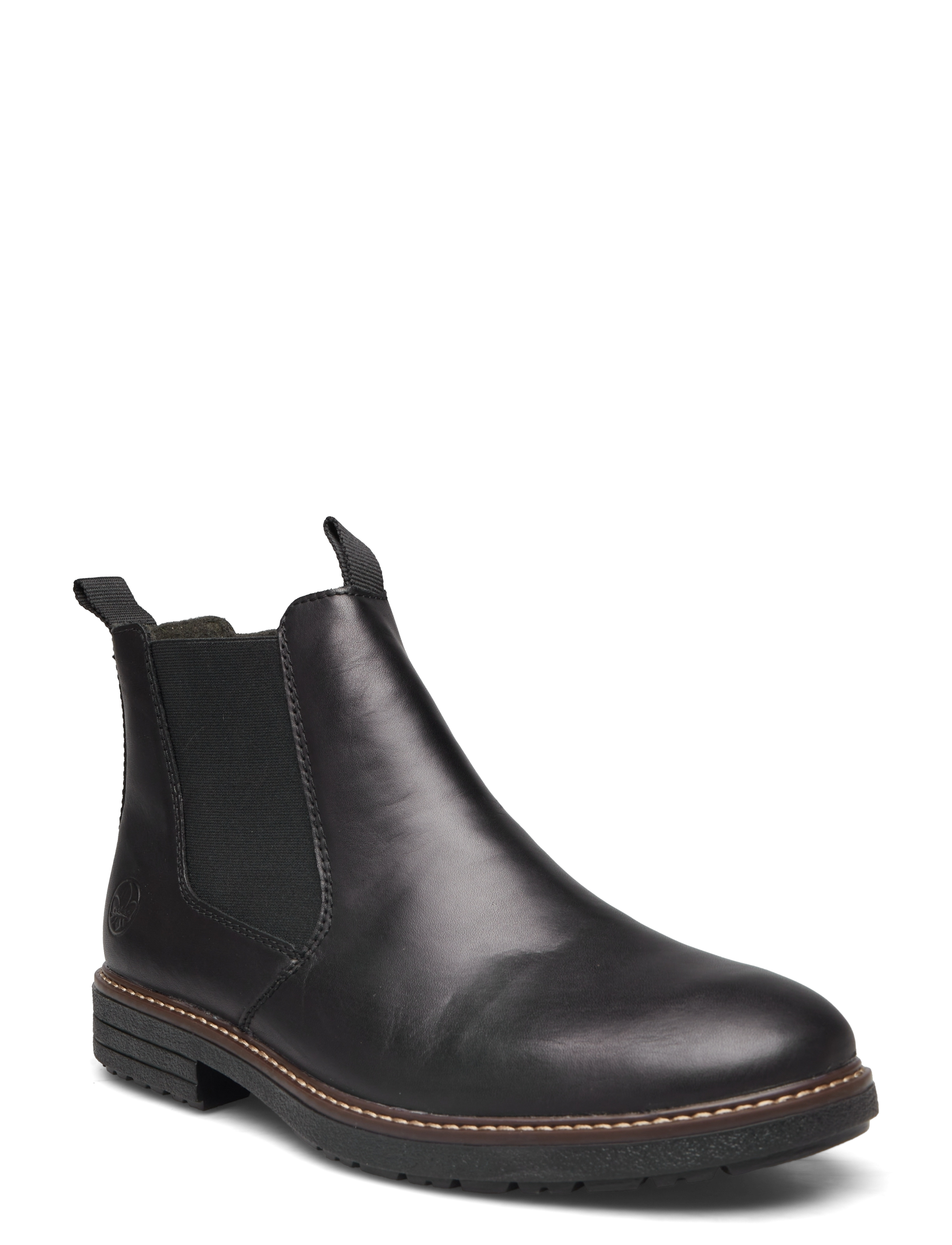 Rieker 33180-26, 45, Boots, Schwarz - Chelsea Männer