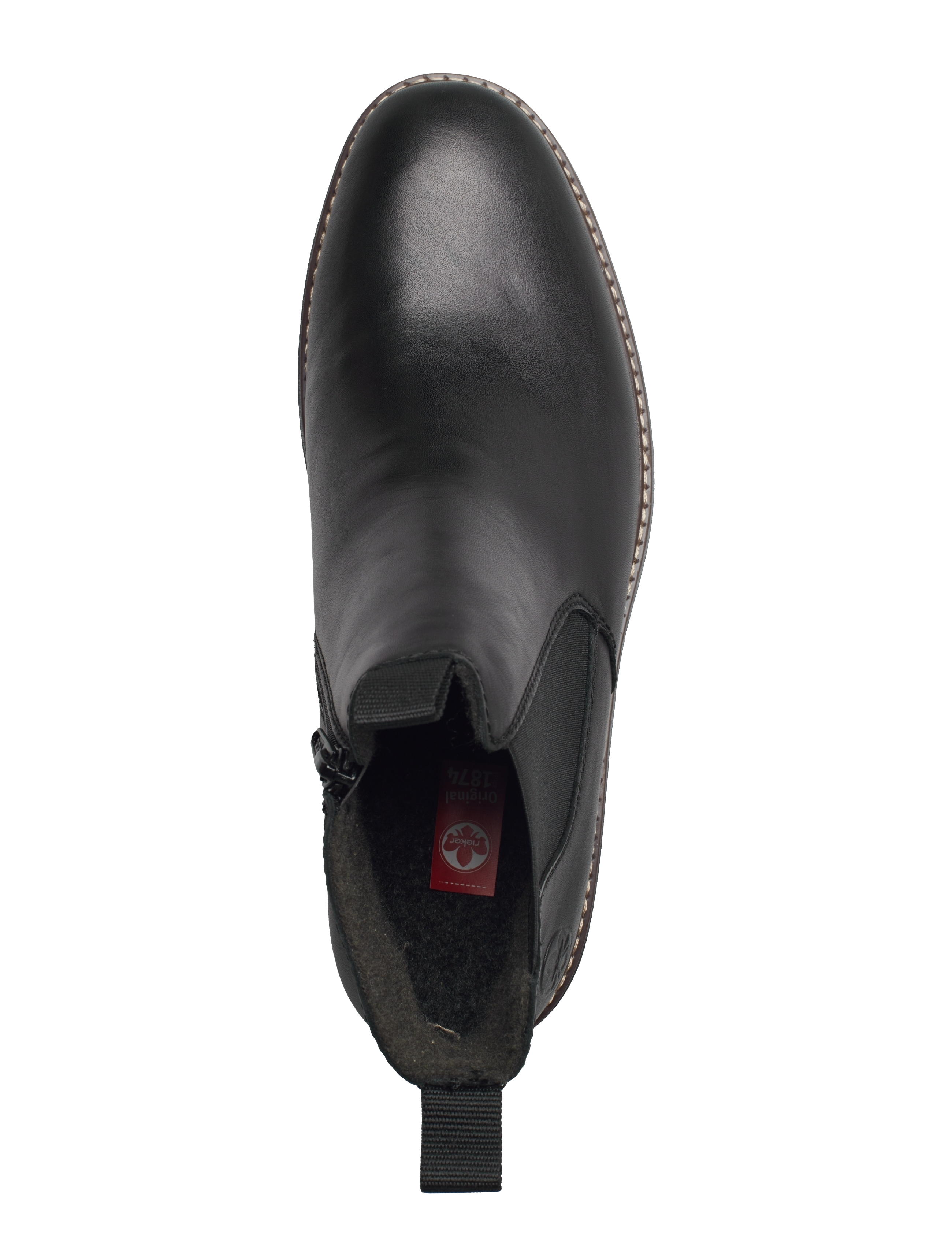 Rieker - 33180-01 - chelsea boots - black - 3