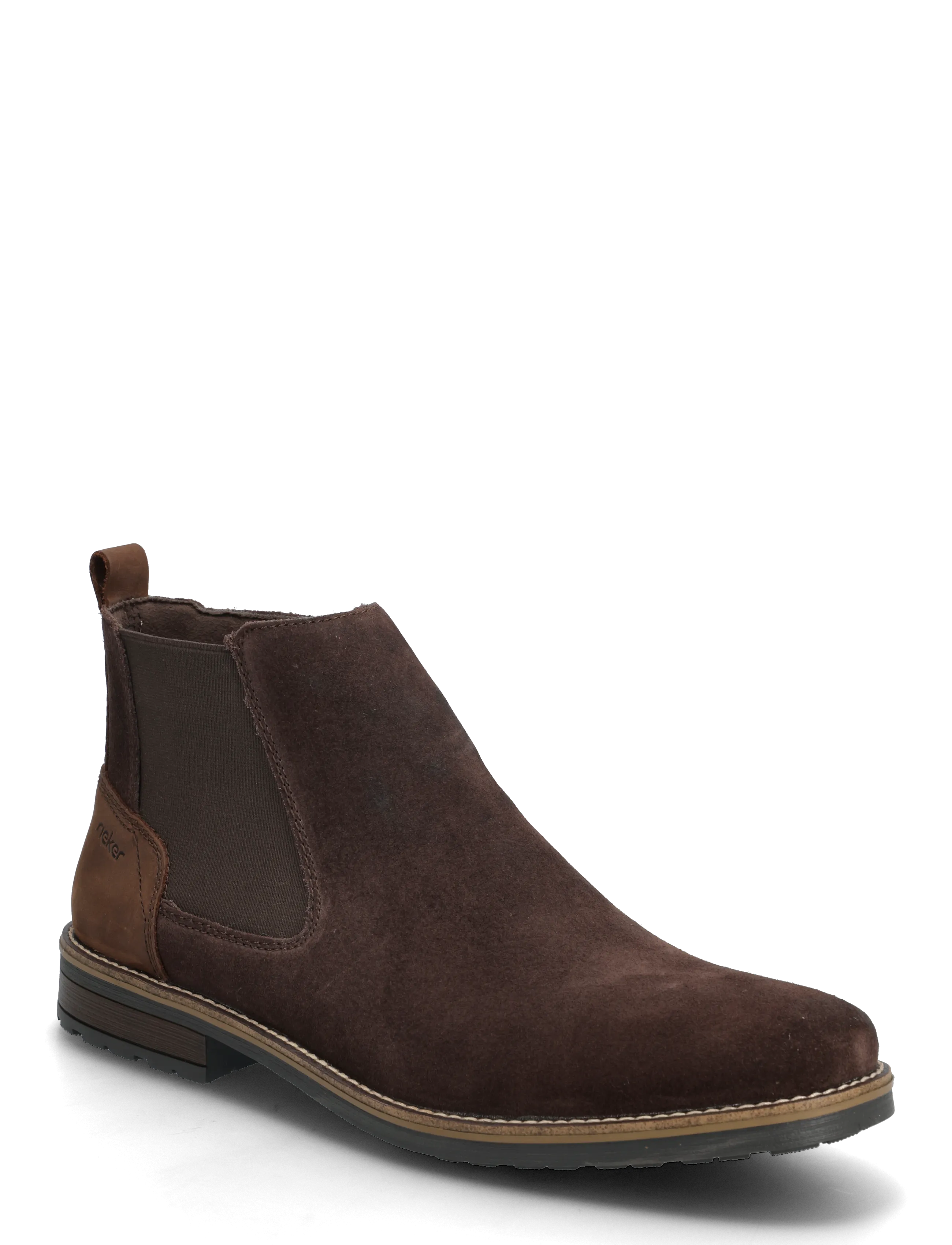 Rieker 33253-25, 45, Boots, Braun - Chelsea Männer