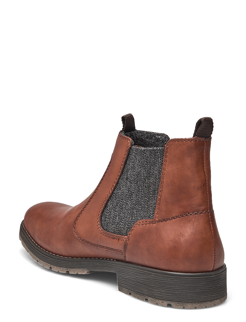 Womens Boots Rieker Chelsea Boots Damen Cognac Rieker 33350