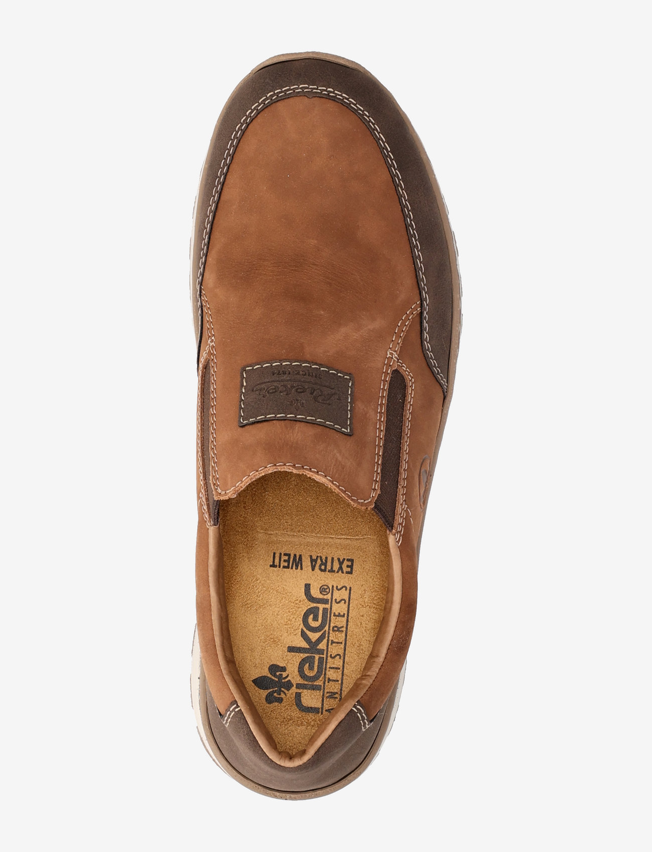 Rieker - 03354-24 - slip-on sneakers - brown - 3