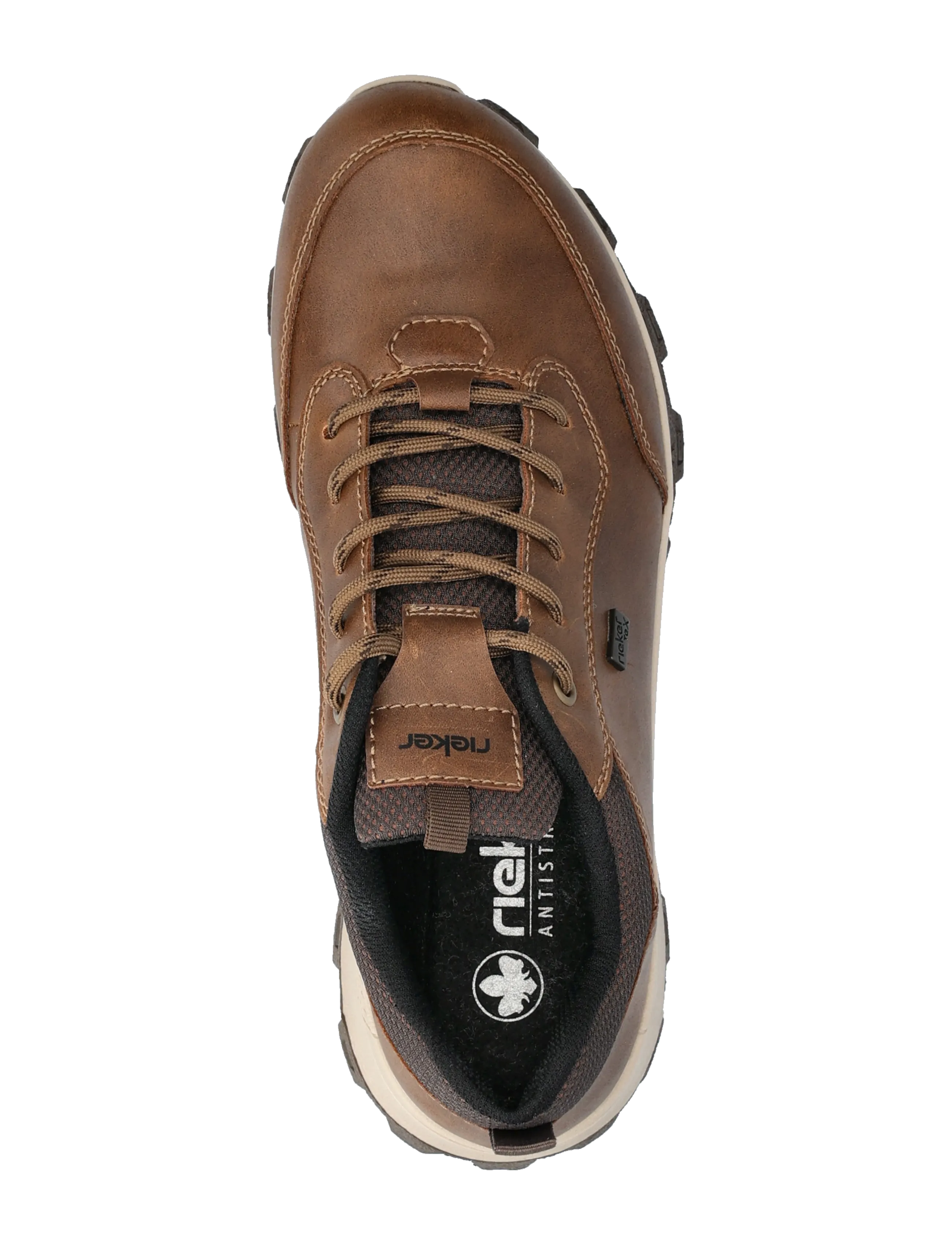 Rieker - 35503 - matalavartiset tennarit - brown - 3