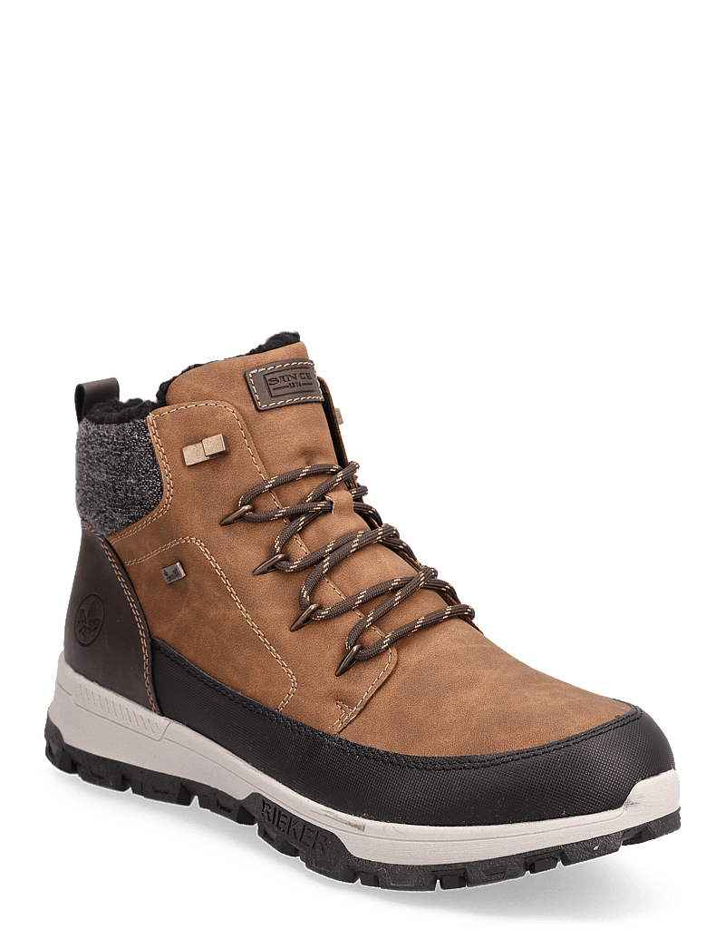 Rieker - 35540 - laced boots - brown combination - 0