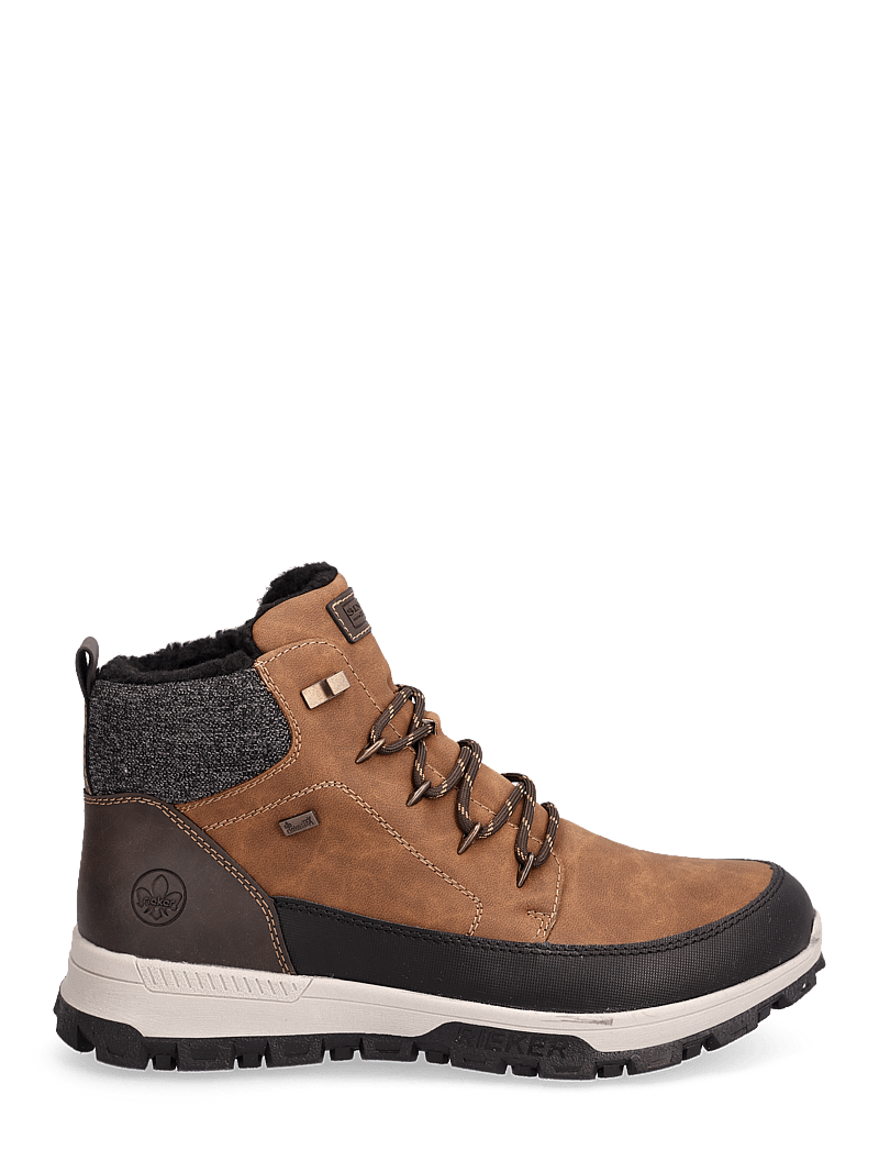 Rieker - 35540 - laced boots - brown combination - 1