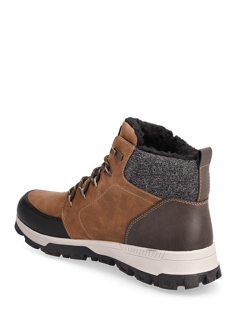 Rieker - 35540 - laced boots - brown combination - 2