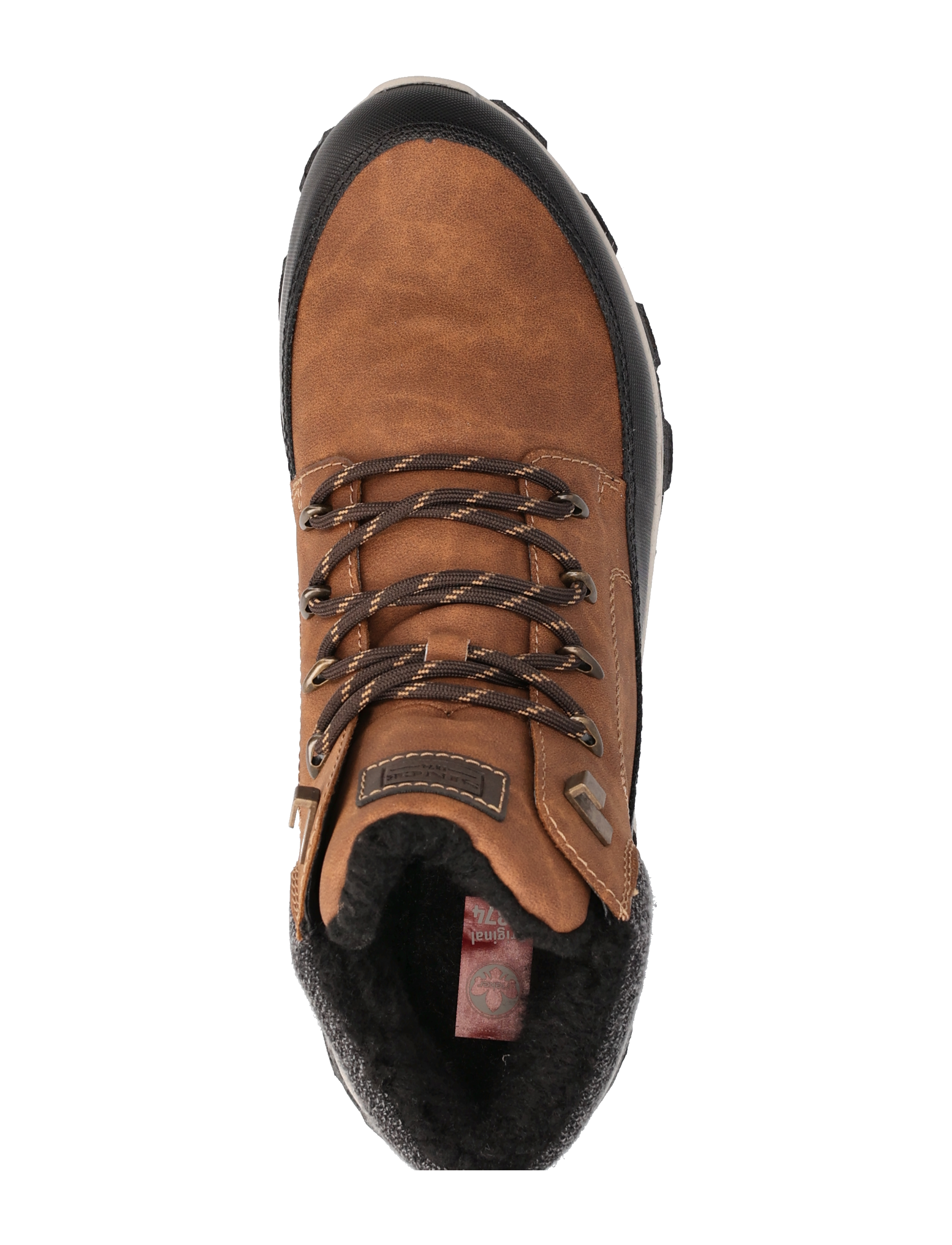 Rieker - 35540 - schnürschuhe - brown combination - 3