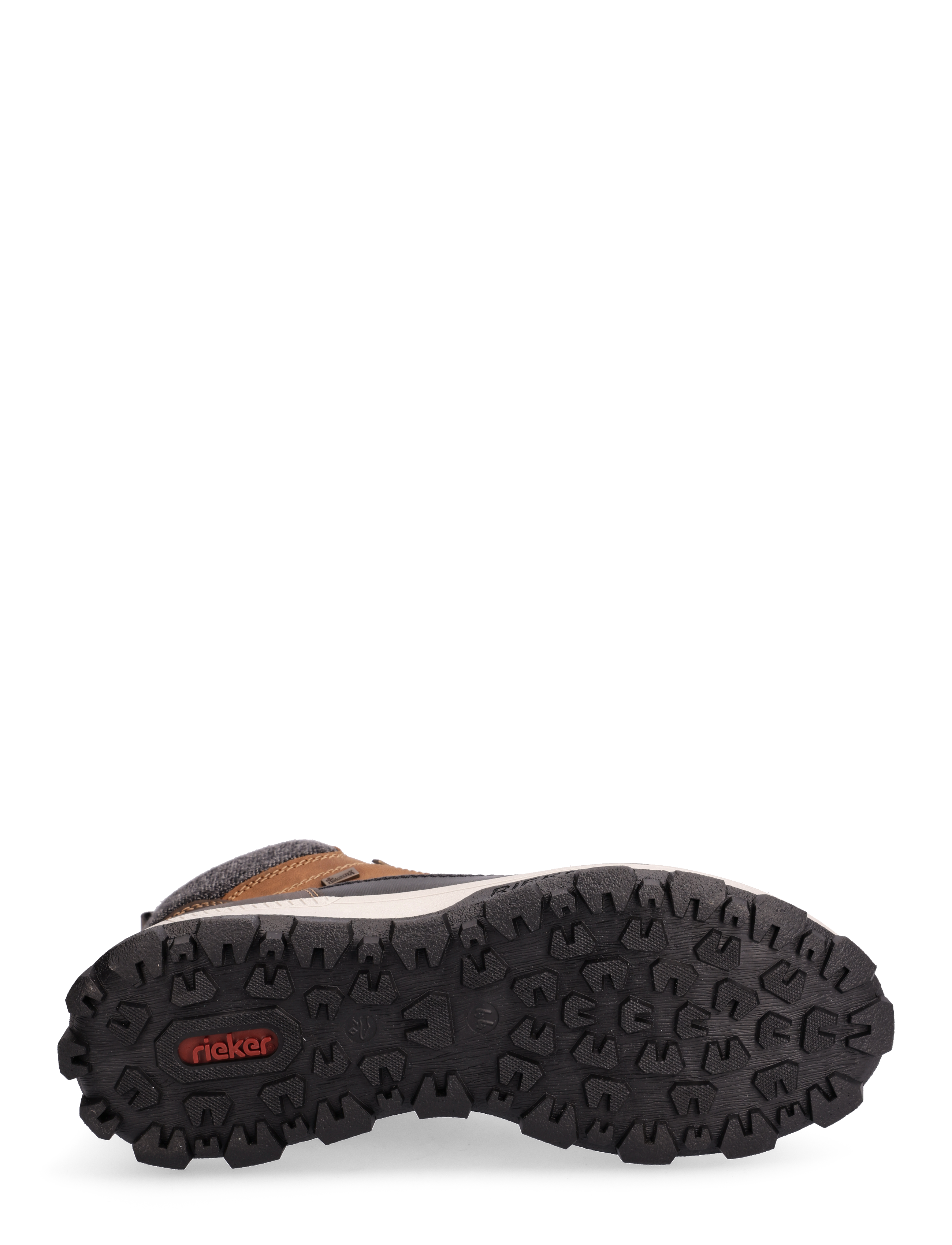 Rieker - 35540 - schnürschuhe - brown combination - 4
