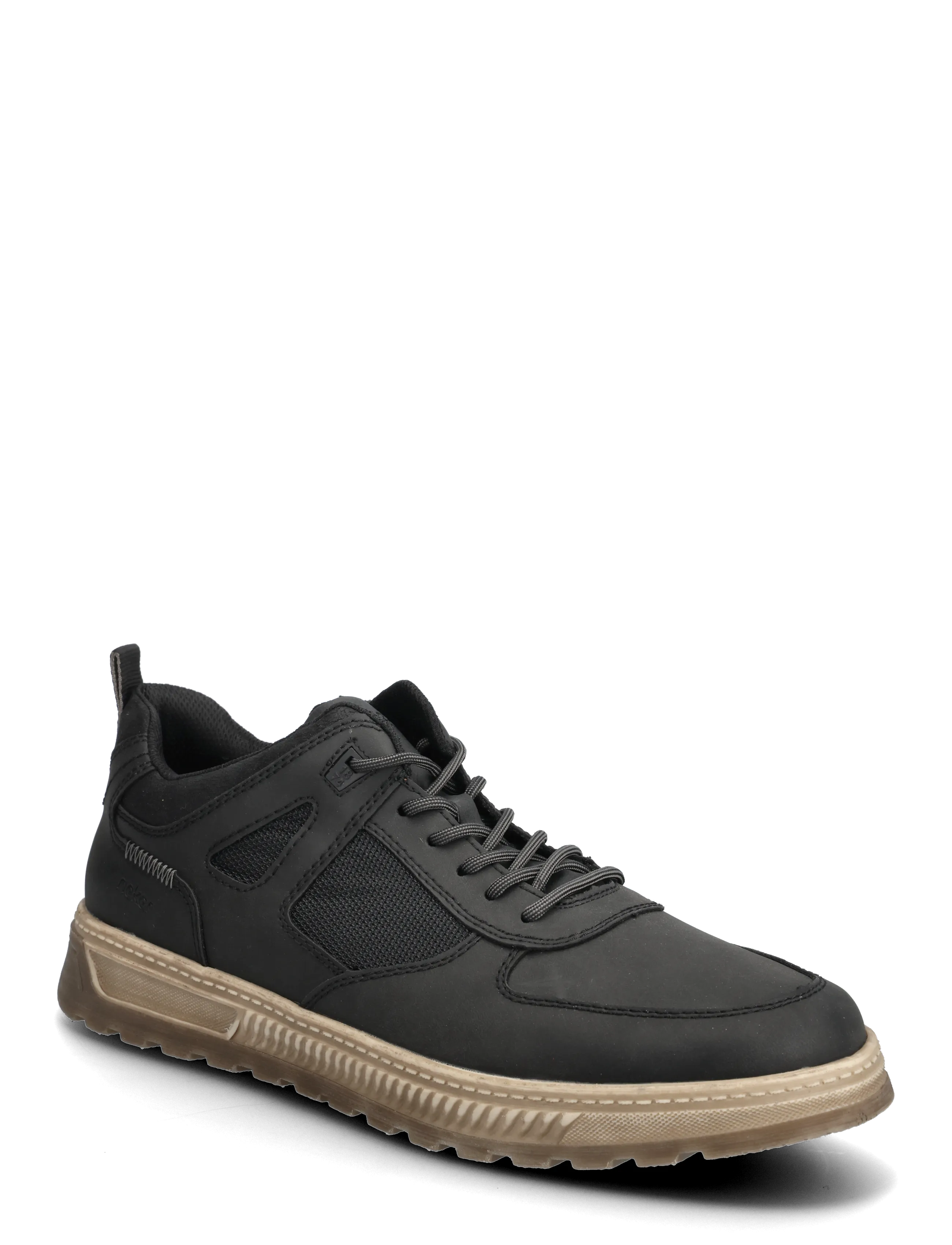 Rieker Mens Short Boots 37004-00 Black, Mænd, Casual Korte Støvler, Sort, Str: 42