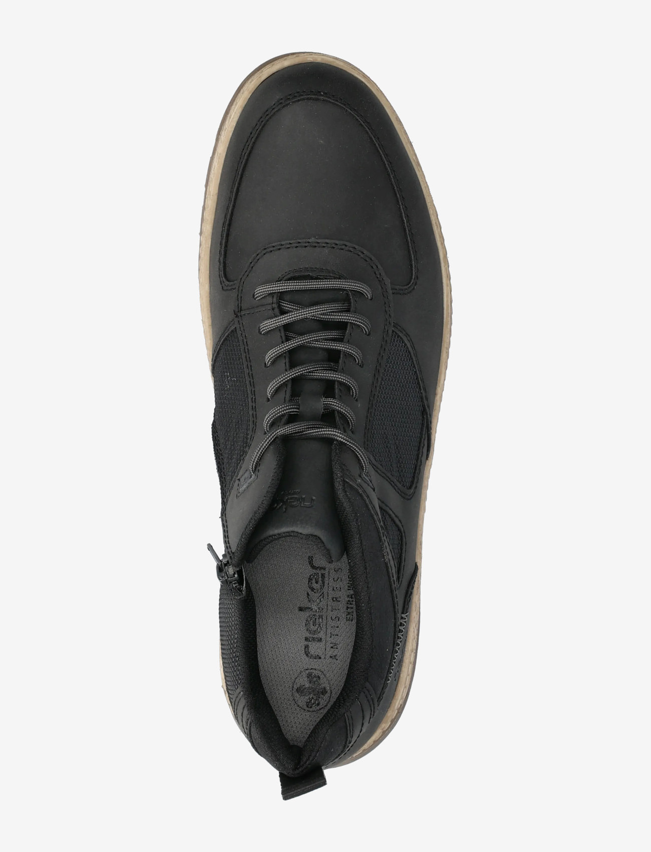 Rieker - Rieker Mens short boots 37004-00 Black - niedriger schnitt - black - 3