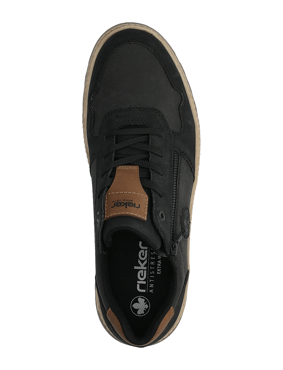 Rieker - 37029-01 - sneakers - black - 3