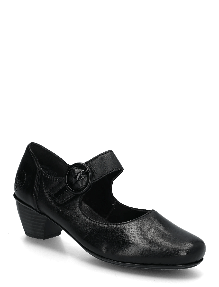 Rieker - 41756-00 - augstpapēžu kurpes - black - 0