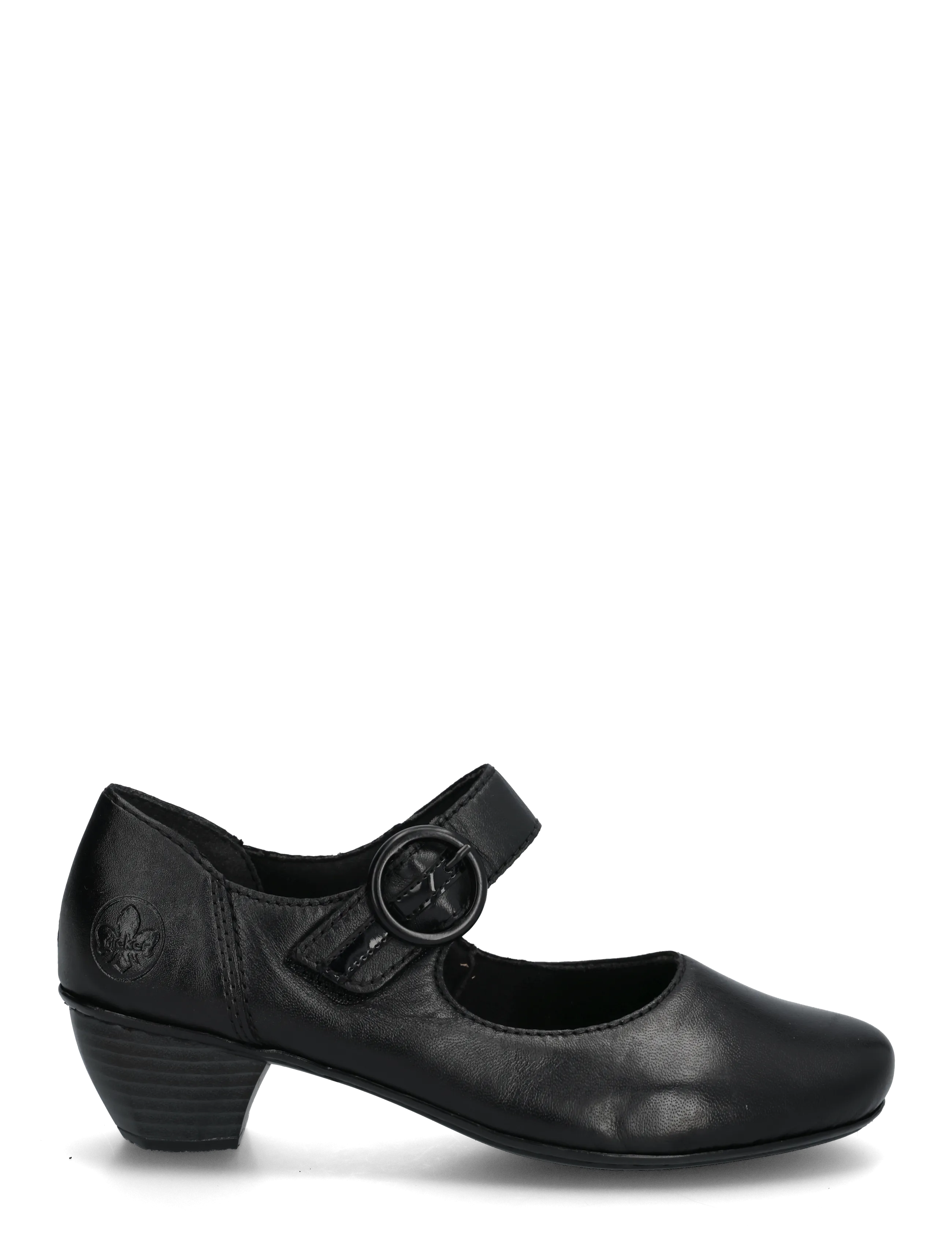 Rieker - 41756-00 - augstpapēžu kurpes - black - 2